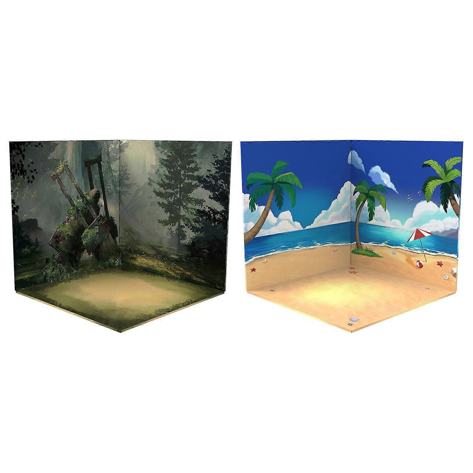 Paquet de 2 décors à l’échelle 1/12