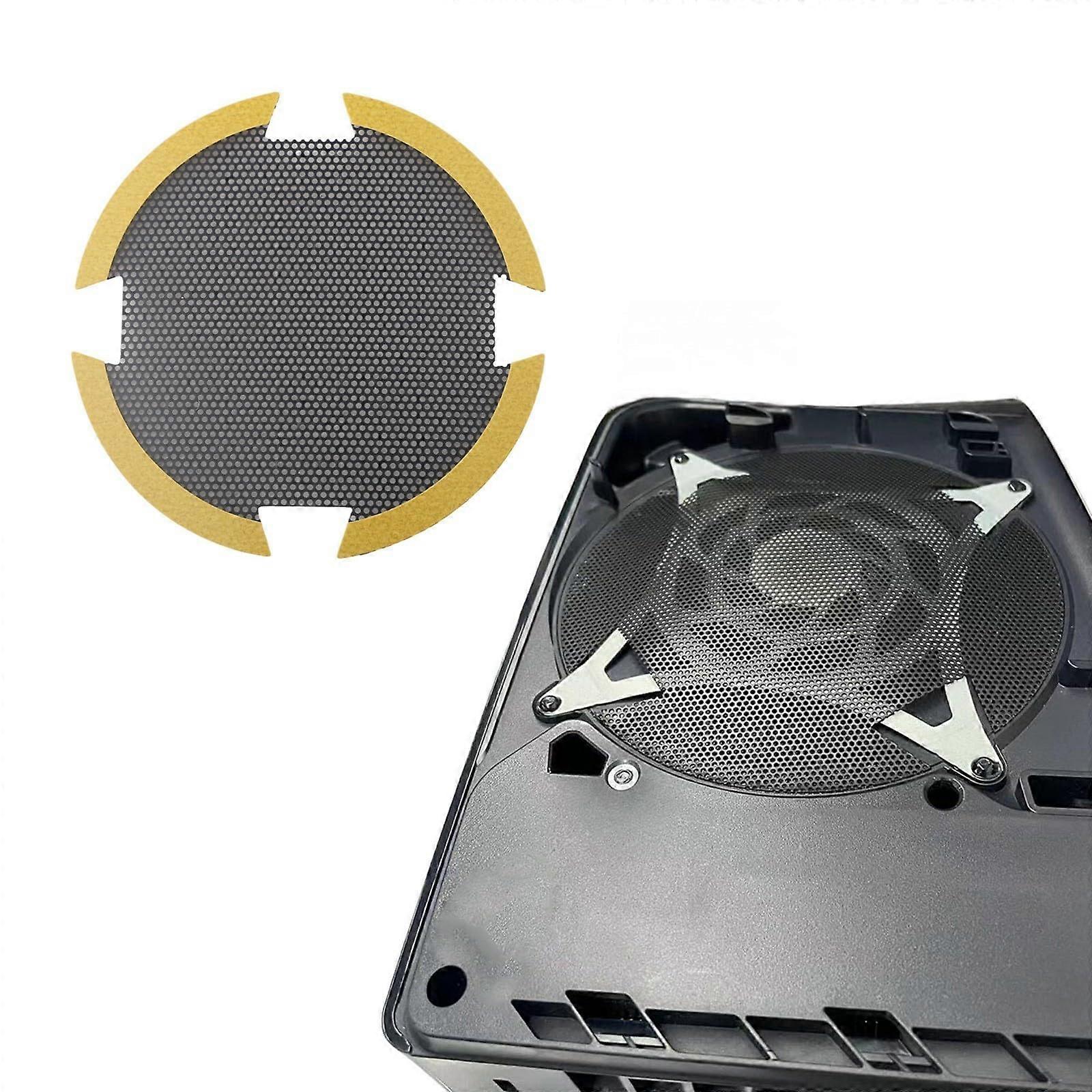 PS5 Pro Dust Cover for Cooling Fan, PVC Material with Ventilation Openings, 2 Pack