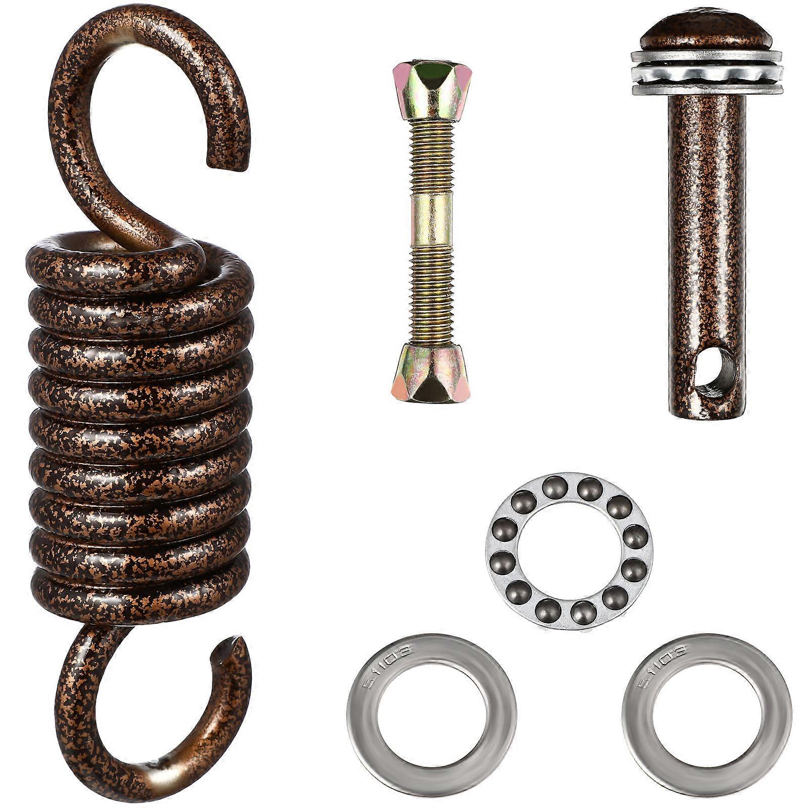 Durable Hammock Hanging Kit with Spring Hooks for Swing Chairs, Baskets & Accessories – Easy, Quiet Outdoor Installation