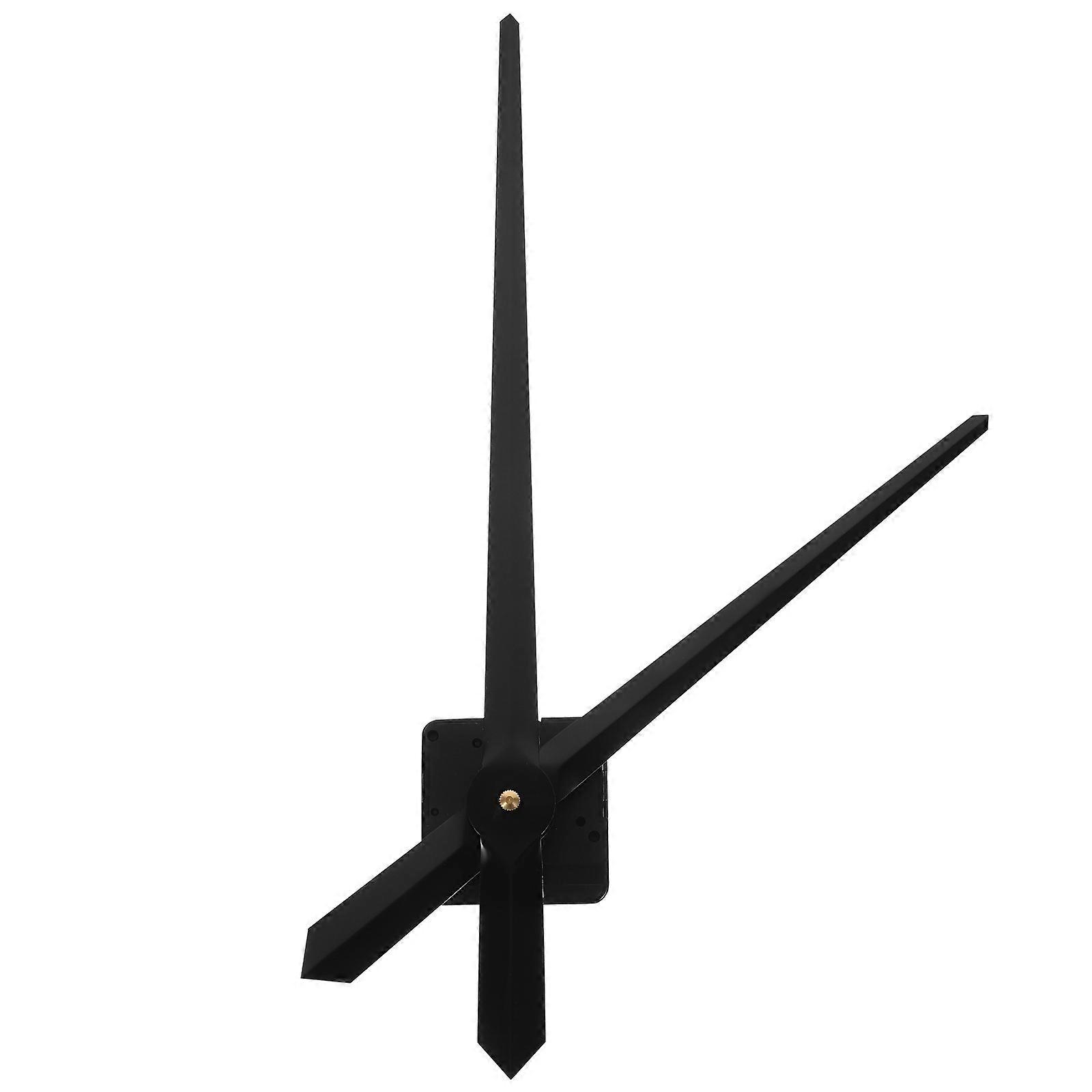 Clock Part High Torque Clock Mechanism Replacement Black 33.5X2.5CM Diy Clock 1Set