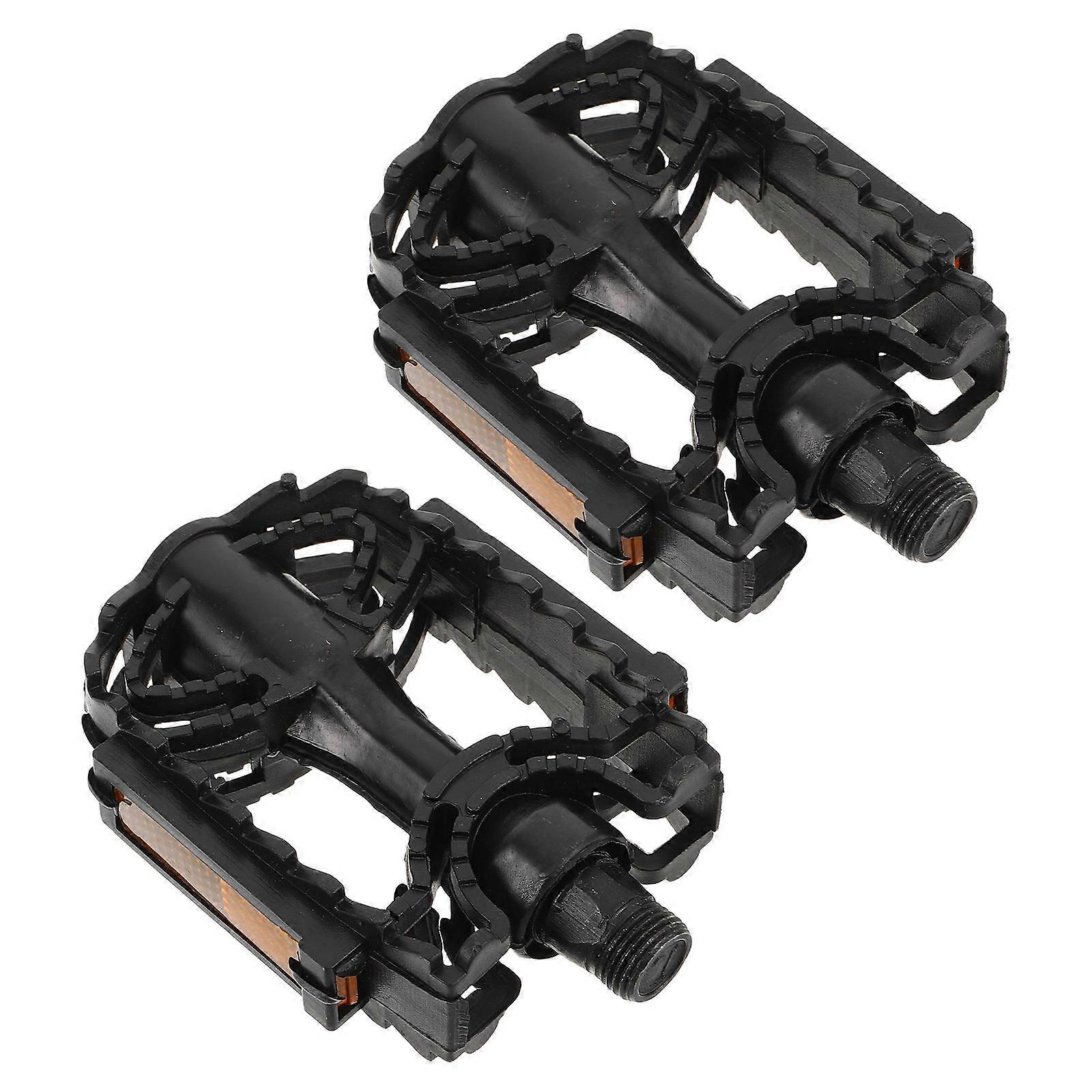 Here's a refined and professional product description based on your input:

 

**1 Pair Non Slip Bicycle Pedals – Textured Grip for Enhanced