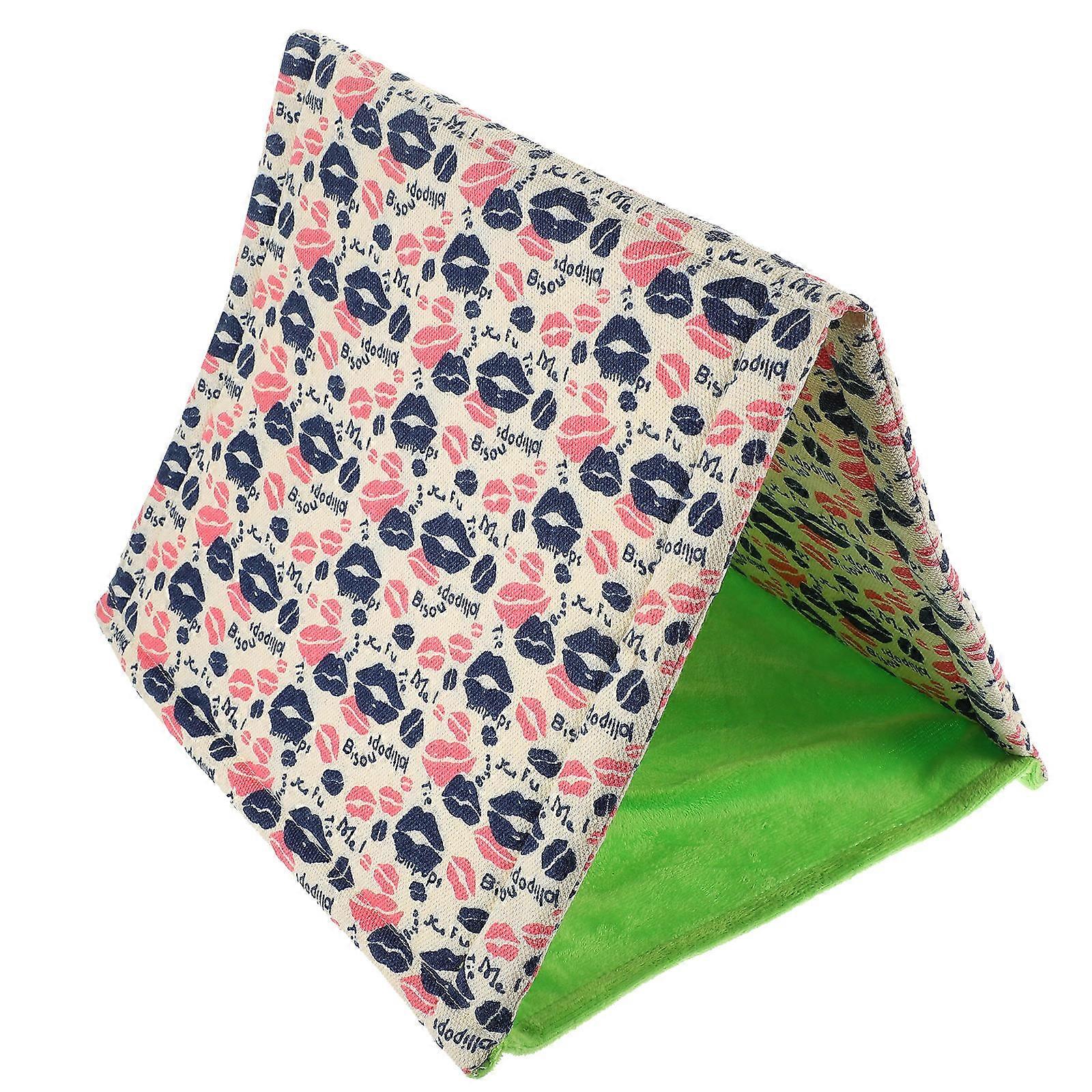 Cozy Reptile Tent Comfortable Sleeping Cushion for Bearded Dragons Hamsters Guinea Pigs Small Pets Animal Shelter for Burrowing and Resting Premium