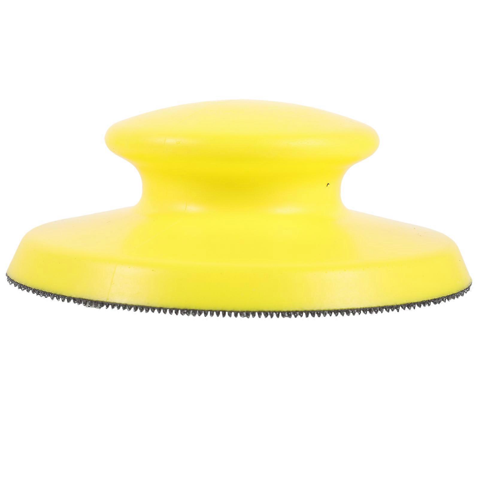 Sandpaper Block Abrasive Sanding Holder Portable Sanding Ergonomic Grip Professional Woodworking Circular 5 Inch Cap Hand Sander 1Pcs