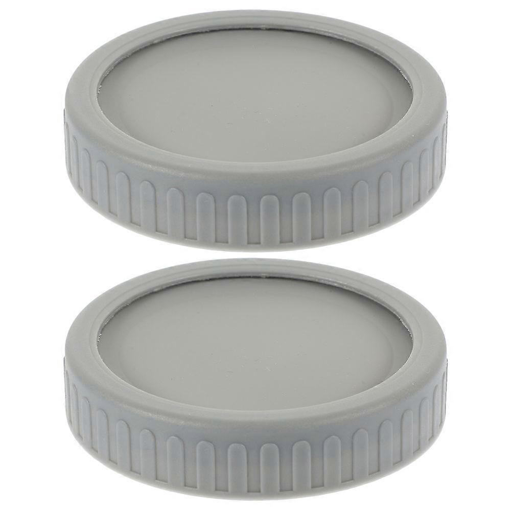 Jar Caps Sealing Lid Mason Jar Home Use 3.5X3.5X0.7In Prevent Leaking 2 Sets