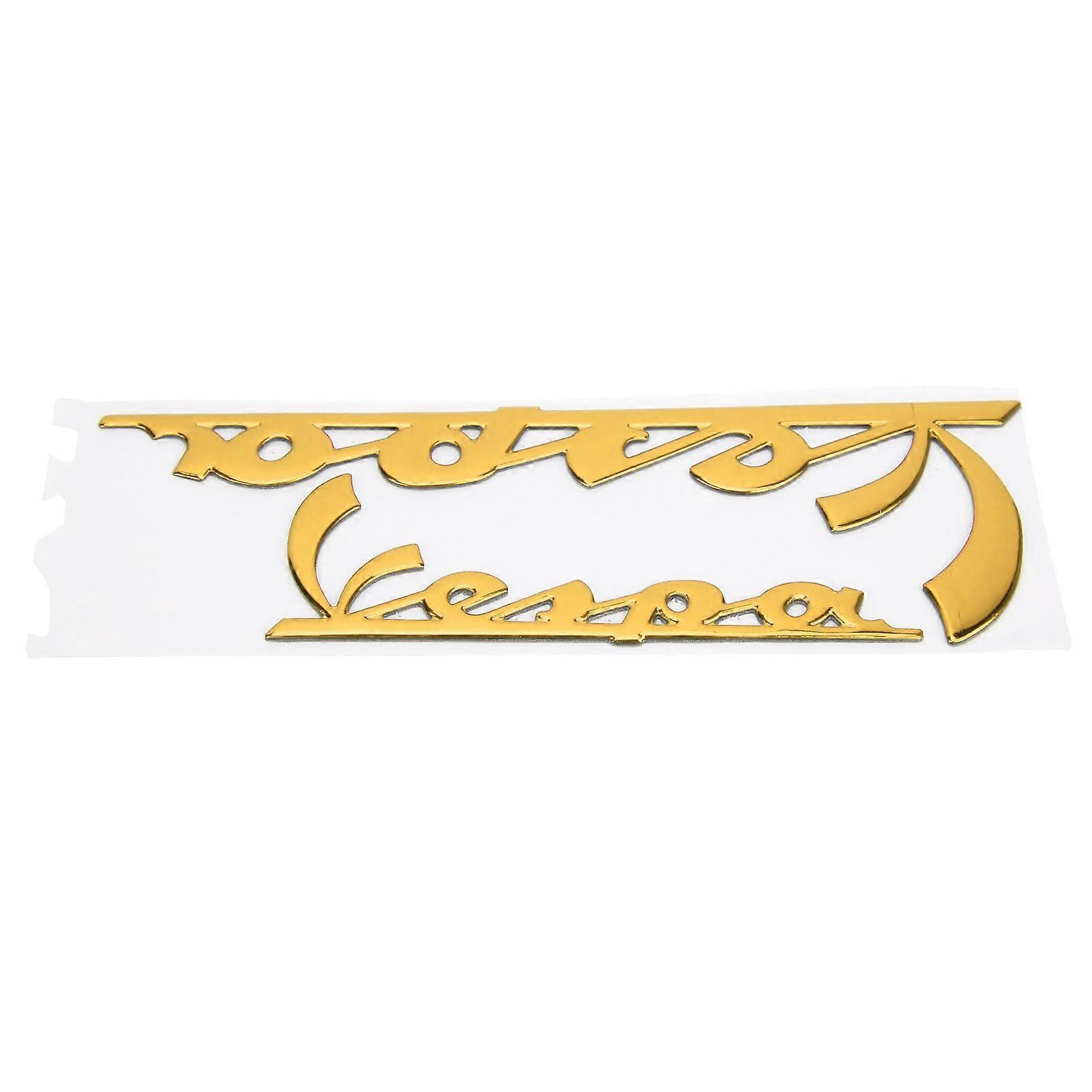 Autocollant emblème 3D pour Vespa GTS300 LX125 LX150 IE Sprint Primavera 300 LX LXV SuperYellow