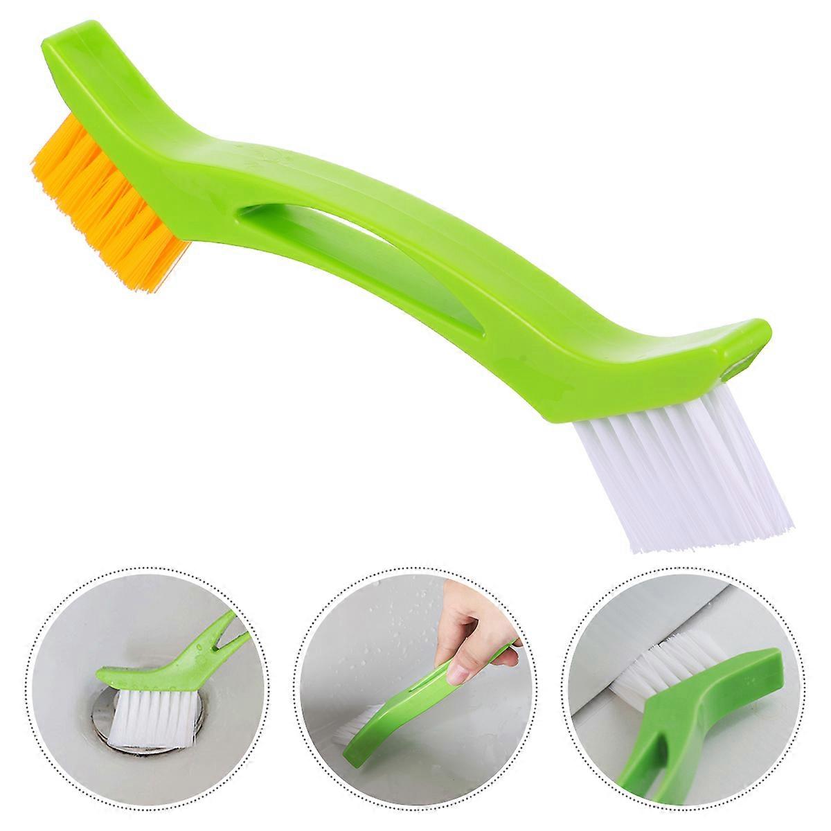Cleaning Scrub Brush Durable Plastic Dust Removal Household Cleaning Tool 2Pcs