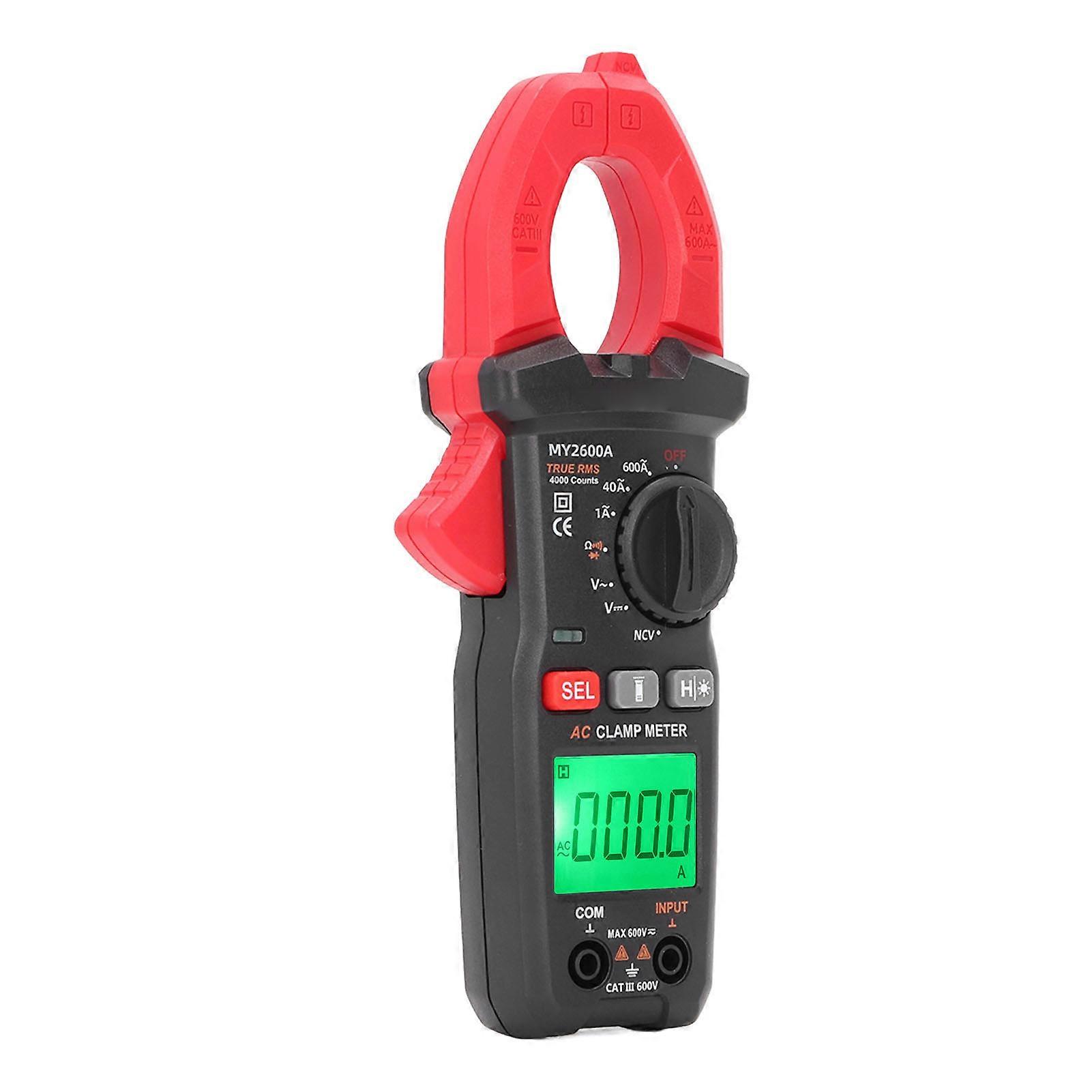 Digital Clamp Meter Handheld Electrical Voltage Tester Electrical Tool for Measurement 