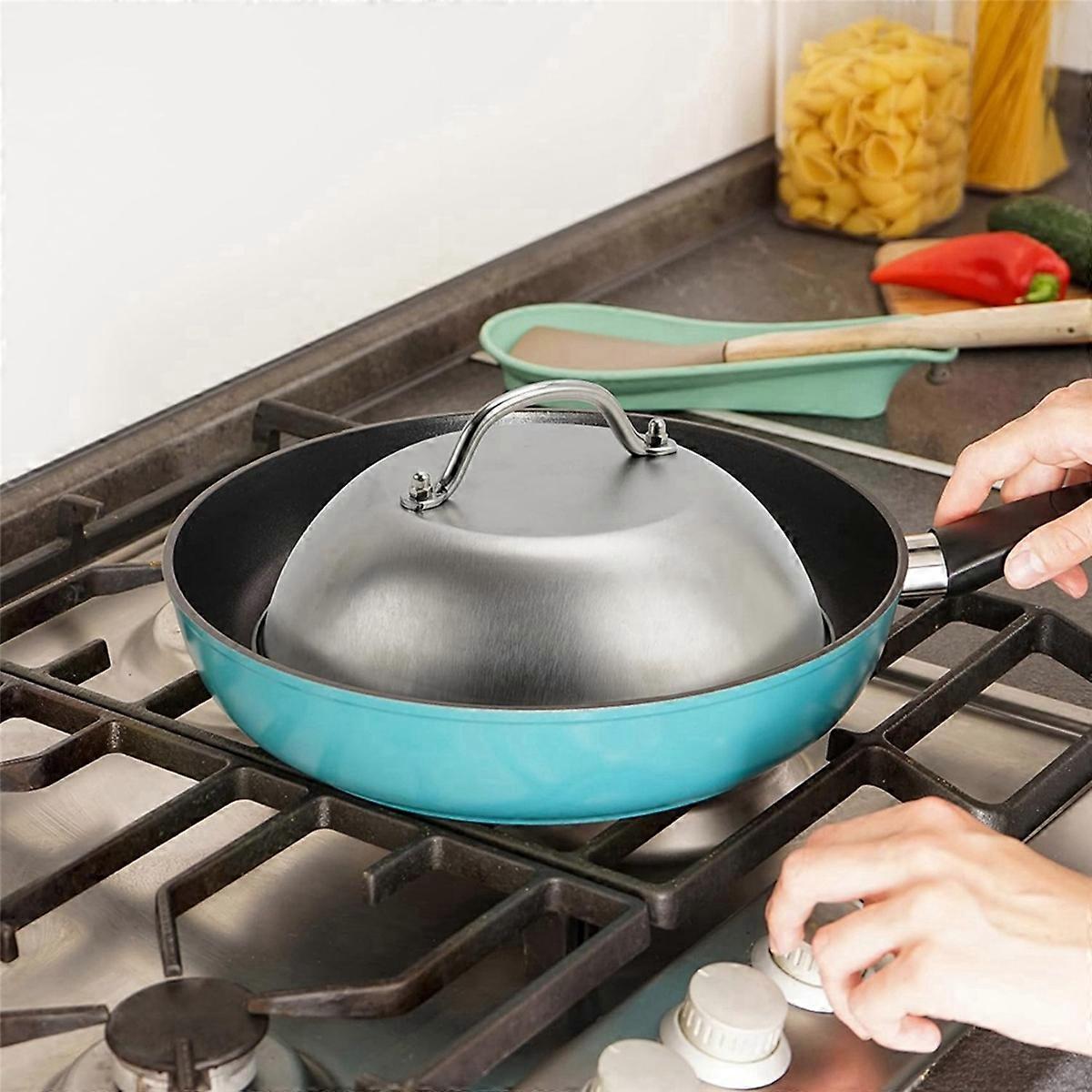 Griddle Accessories Heavy Duty 9in Wide Smashed Burger Melting