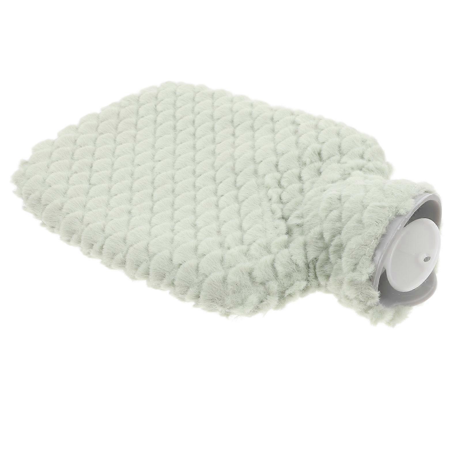 Hot Water Bag For Period Cramps Faux Plush Hot Water Bottle With Soft Cover Refillable Warm Hands Safe And Reliable Use 500ml 1Pcs