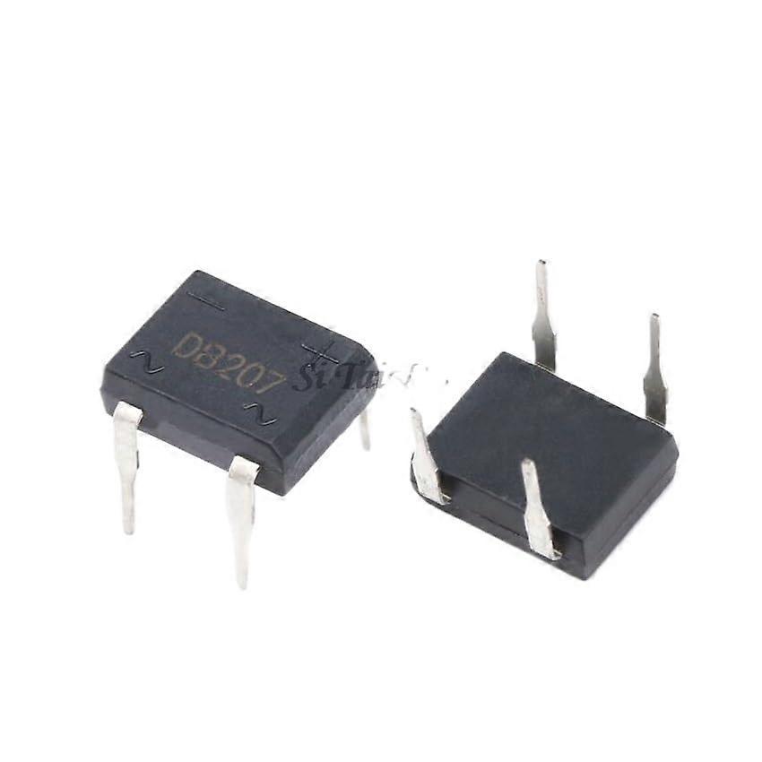 10PCS DB207 B207 DIP DIP4 Bridge Rectifiers 1000V 2A