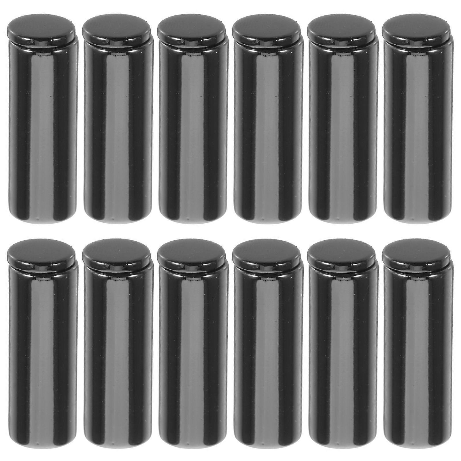 12pcs Zinc Alloy Cord Locks with Bell Design, Drawstring End Caps for Hoodies, Sportswear, Shoelaces, Backpacks – Stylish and Secure Rope Stoppers