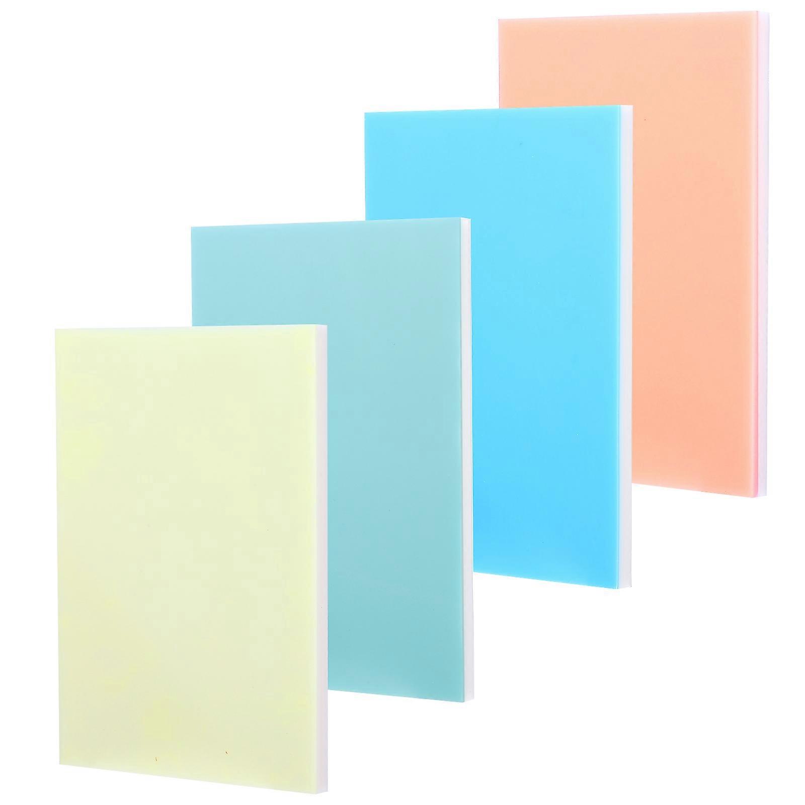 Printmaking Rubber Block For Engraving Learners Matcha White 14.50X9.50X0.60CM 4Pcs