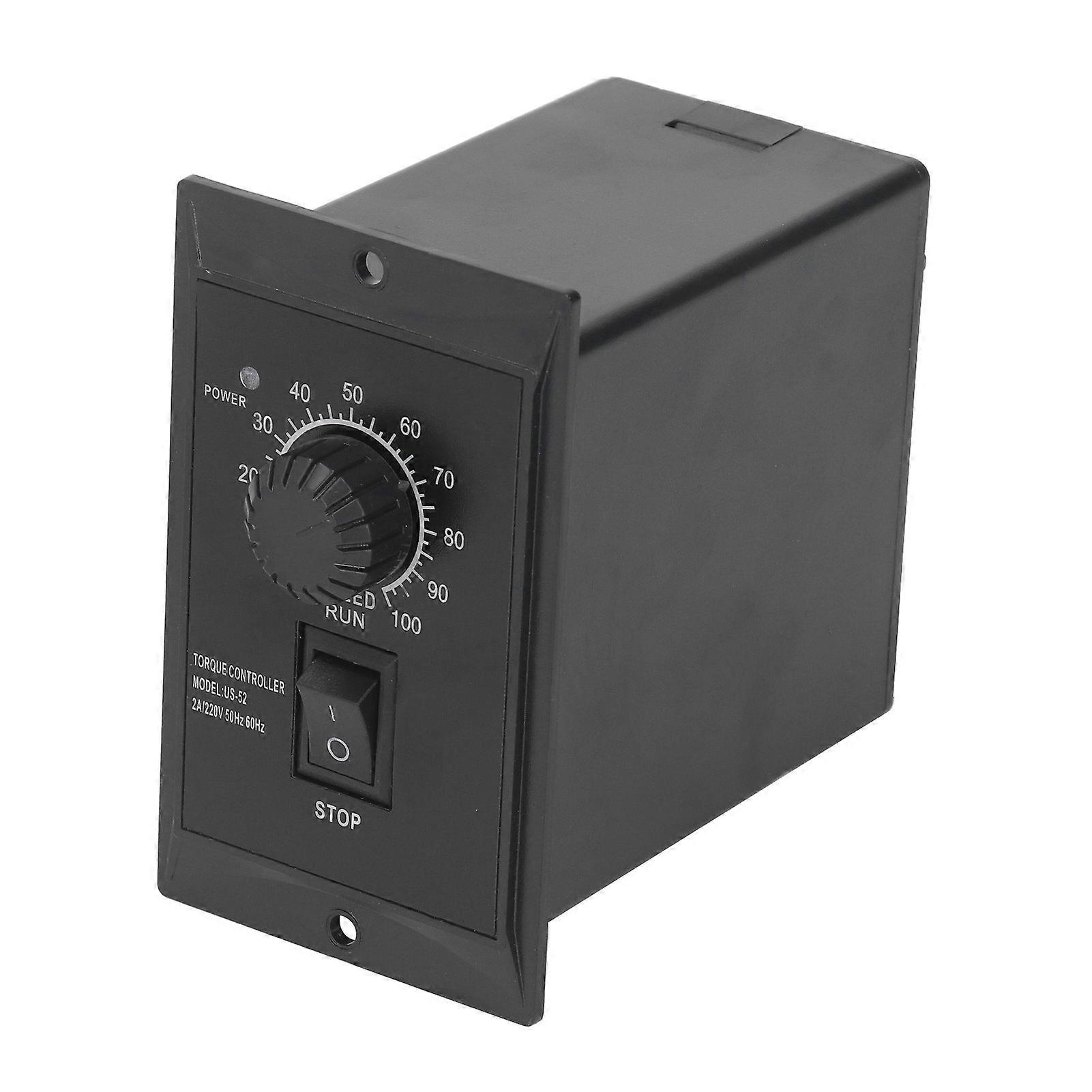 בקר מהירות מנוע 220V 25W וסת מהירות מתכוונן למכונת ציוד