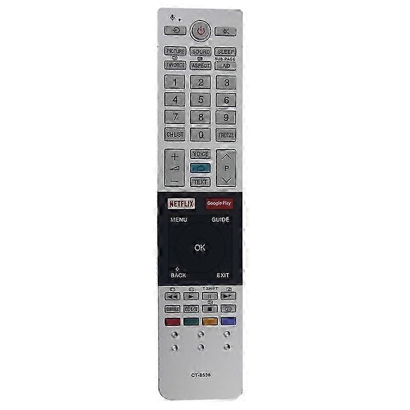 Replacement Remote Control CT-8536 for with Key 49U7750 55U775075U7750 Without Voice