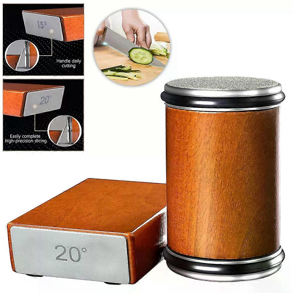 Rolling Knife Sharpening System Sharpener Made Easy 15 & 20 Degree Sharpening