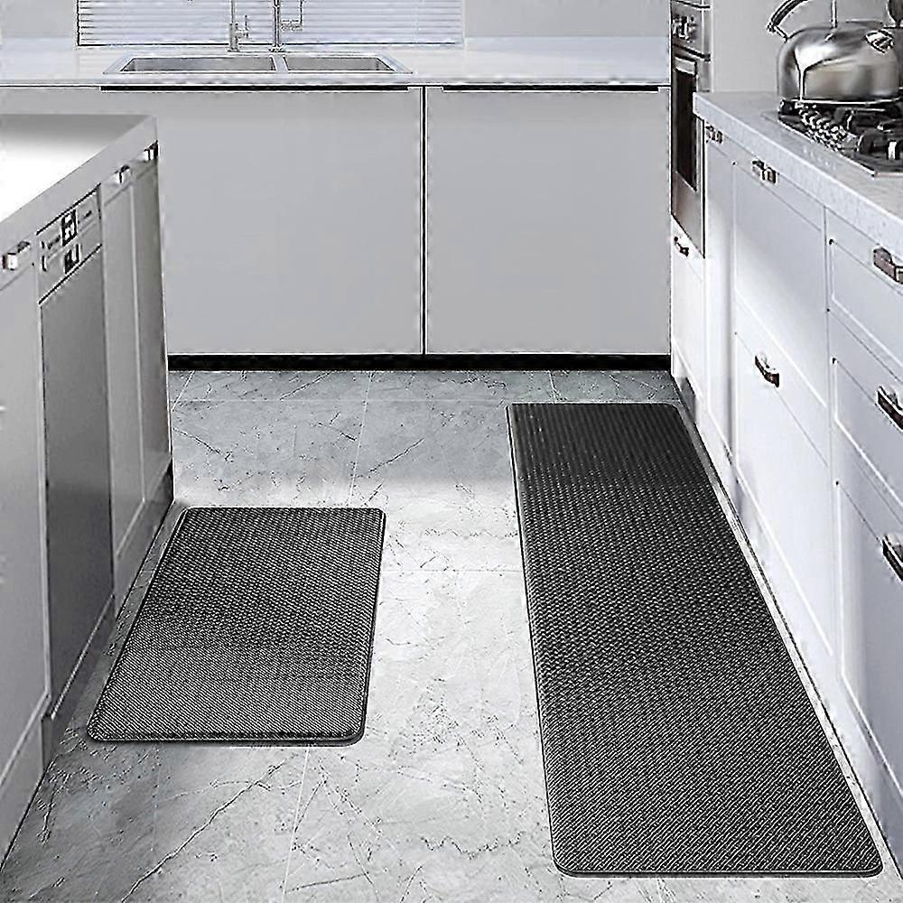 Kitchen mat set, kitchen mat, kitchen floor mat, washable non-slip carpet, dustproof mat