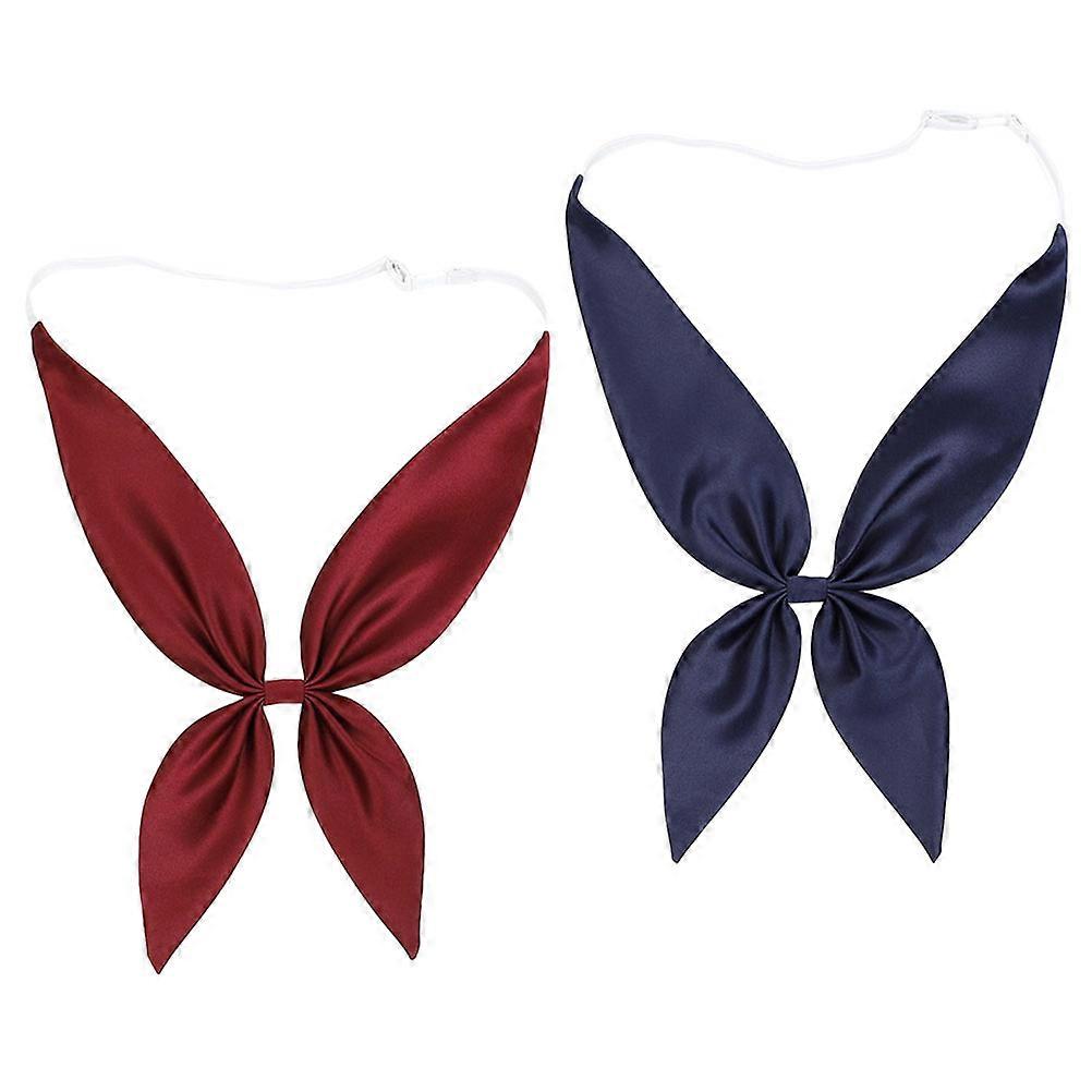 Bow Tie Sailor Uniform Bow Tie for Decor Use 2Pcs Assorted