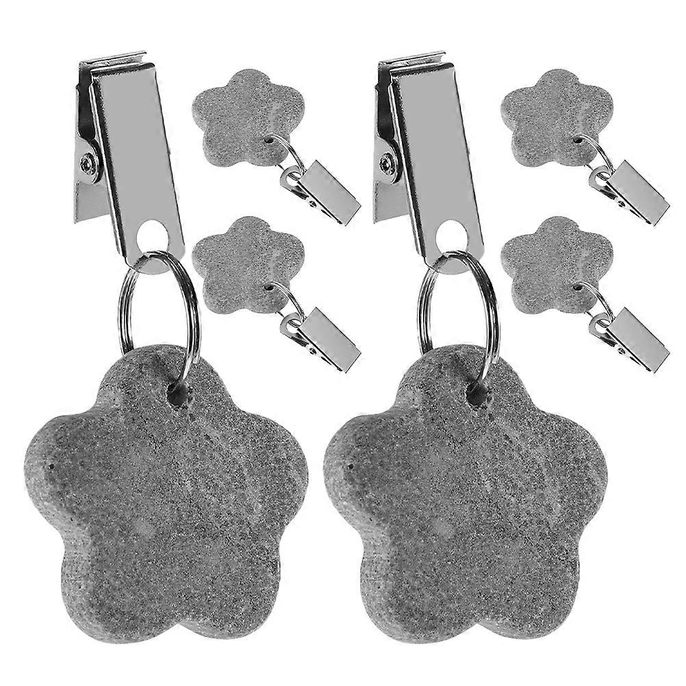 Tablecloth Weights Clip Nordic Style Homeowners Secure Tablecloth 3.14X1.57X0.39IN 6Pcs