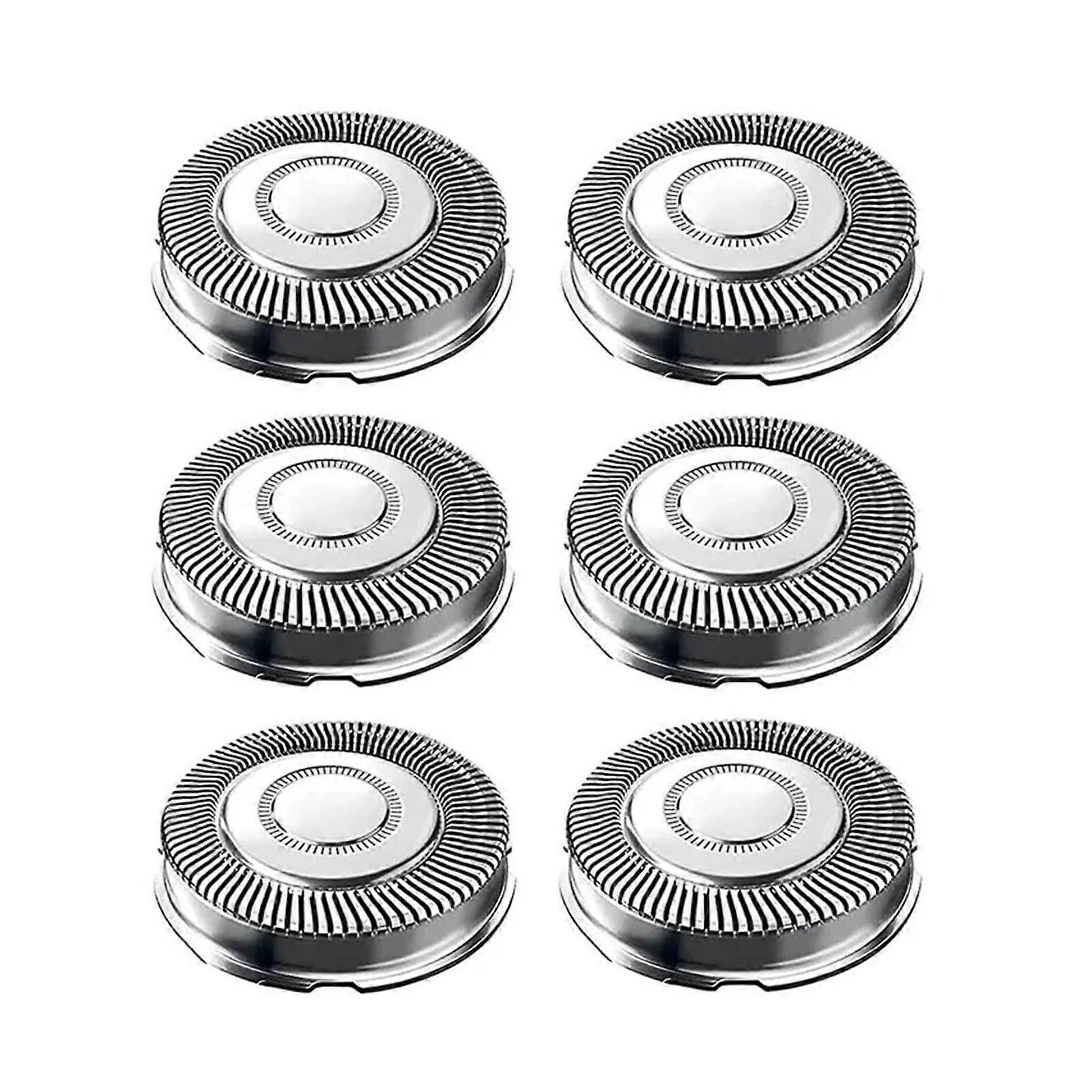 SH71 Replacement Razor Heads for Philips Norelco Shaver Series 7000 & Square Series 5000, 6 Pieces Compatible Head