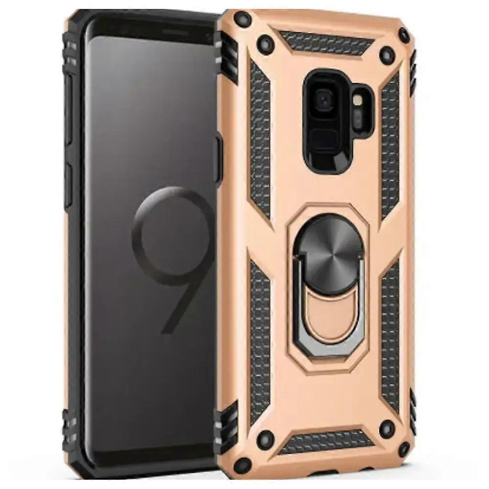 Shockproof Ring Holder Case For Samsung Galaxy (gold)