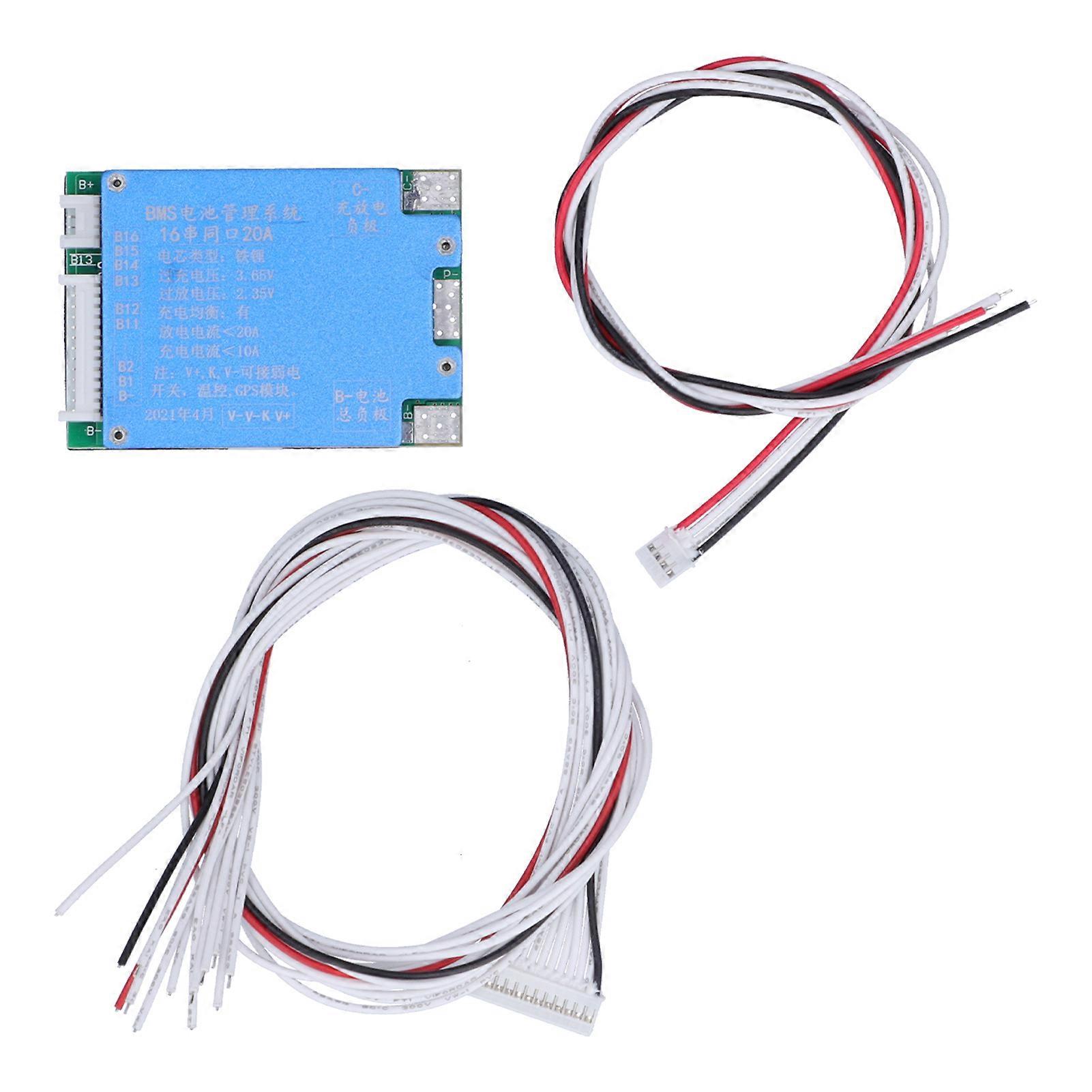 Iron Lithium Battery Protection Board Small Size Light Weight BMS Protection Board