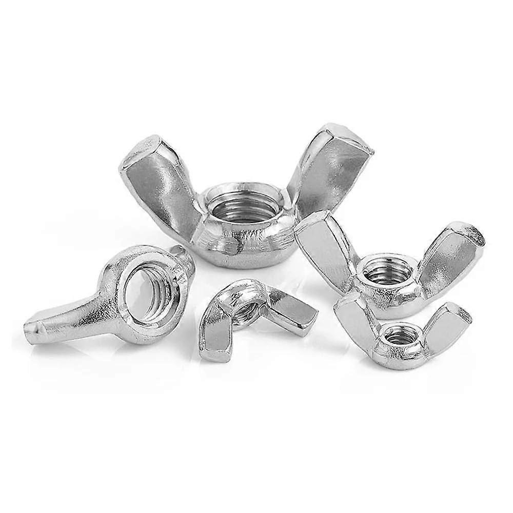Butterfly Wing Nuts 304 Stainless Steel M3 M4 M5 M6 M8 M10 M12 (M3 30 Pieces)