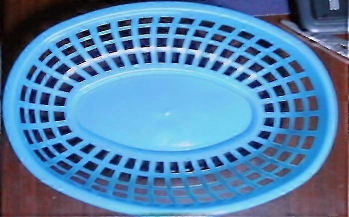 2025 Latest Model 12pcs Plastic Serving Baskets Reusable Fast Food Baskets