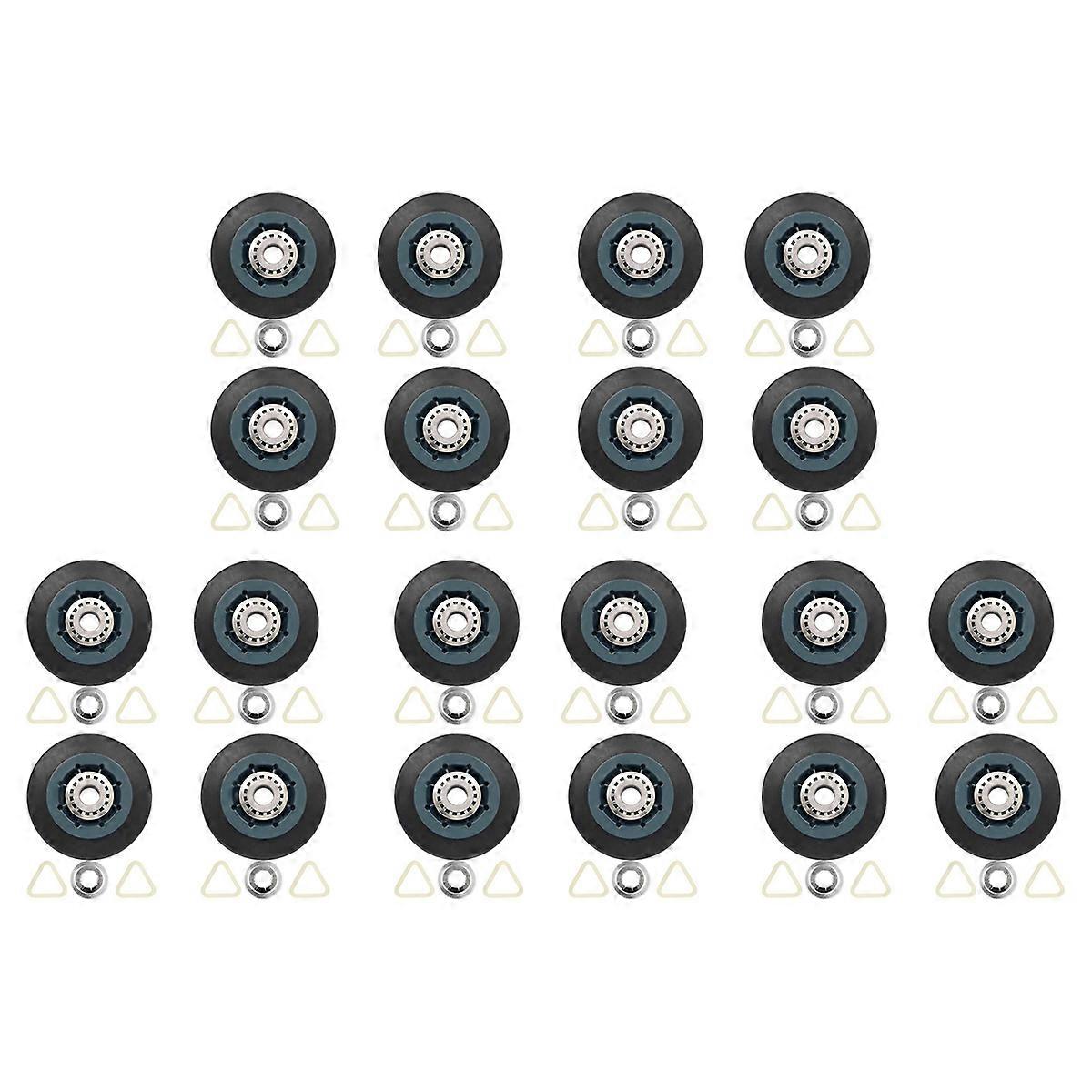 20Pack W10314173 Dryer Drum Roller Replacement for Dryer Compatible with WPW10314173 Roller Drum Sup