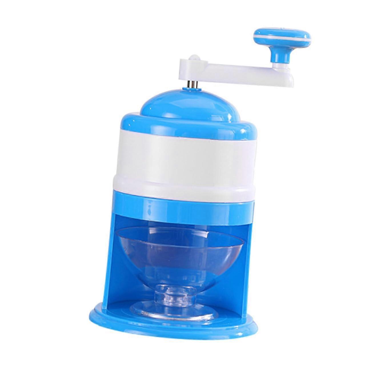 Manual Ice Maker Portable Ice Cream Maker for Household Made of ABS Stainless Steel
