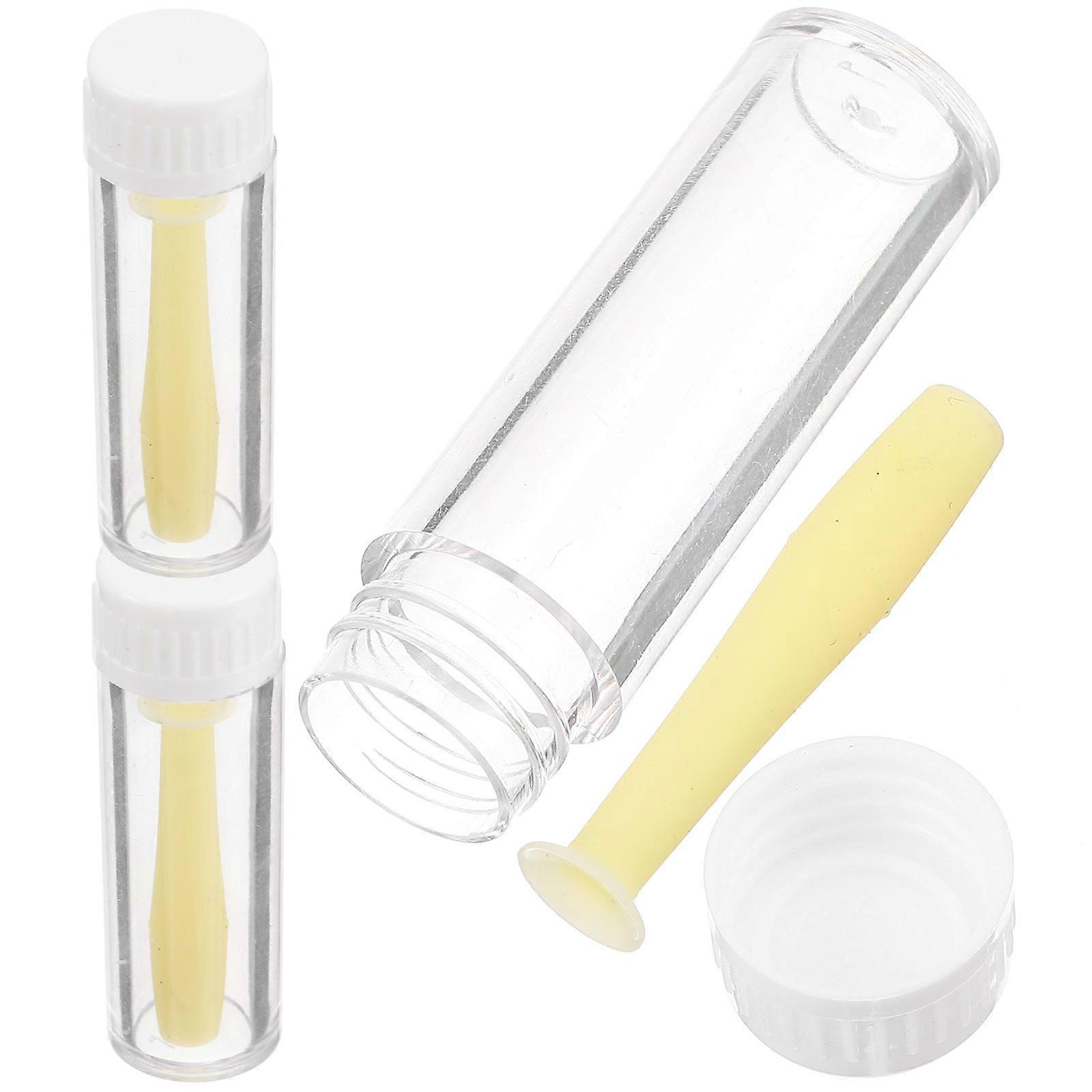 Contacts Lens Helper Eye Lens Applicator For Daily Use Cylindrical Shape 3Pcs