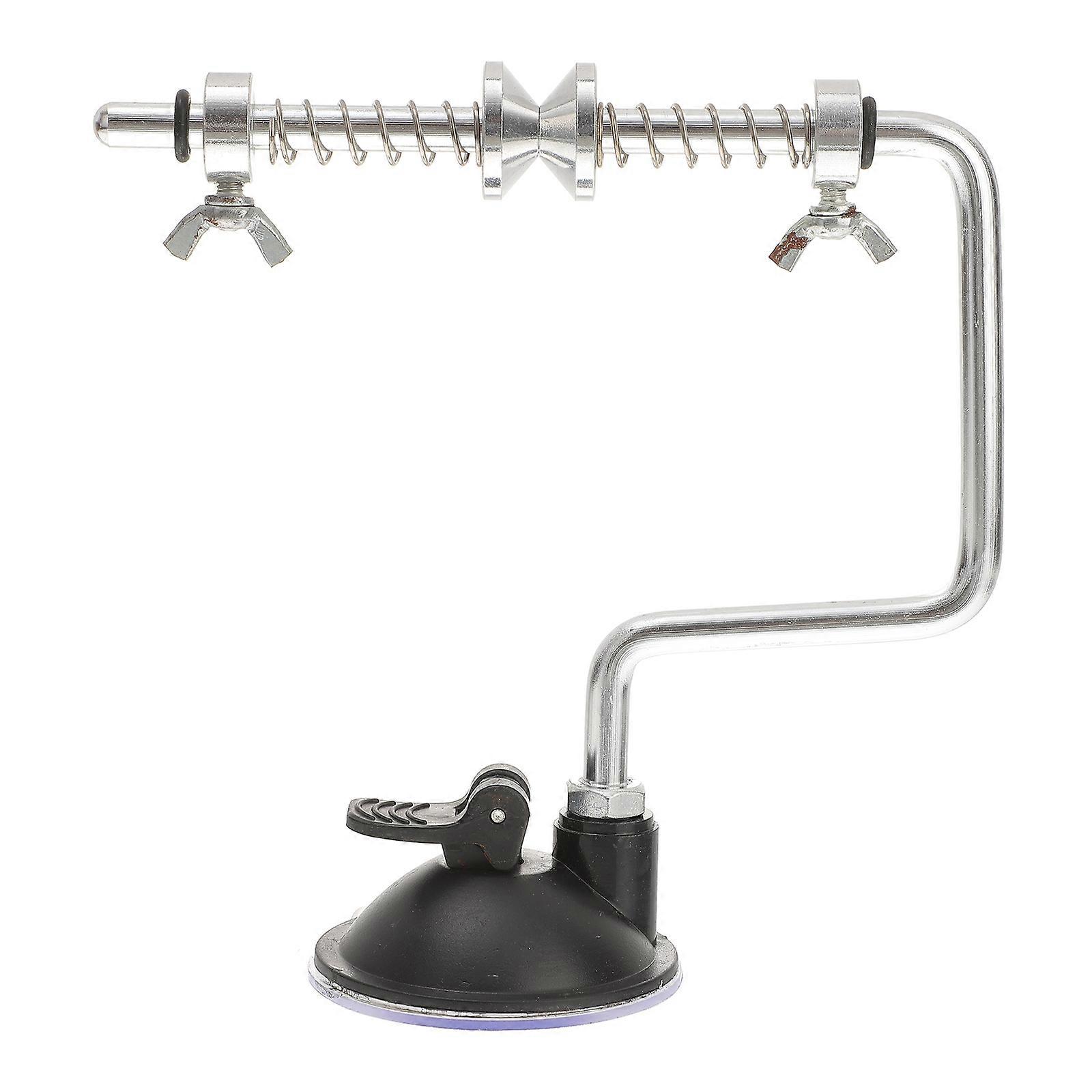 Fishing Line Winder with Suction Cup for Fishing Line Metal Multi Rotate Spool Holder Avoids Line Twist 1 piece