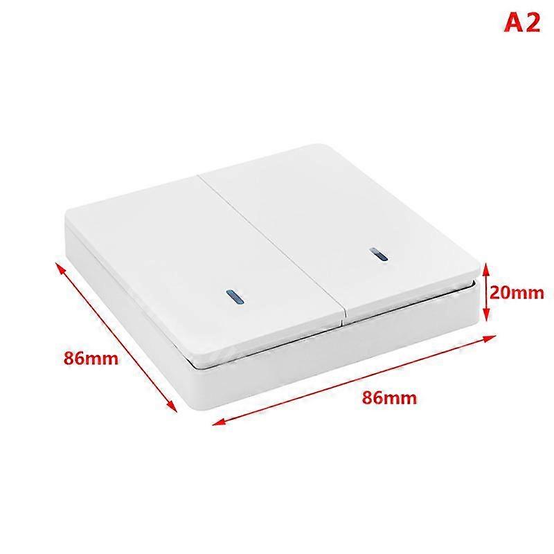 433Mhz Rf Wireless Remote Control Switch 86 Type Wall Panel Switch Transmitter