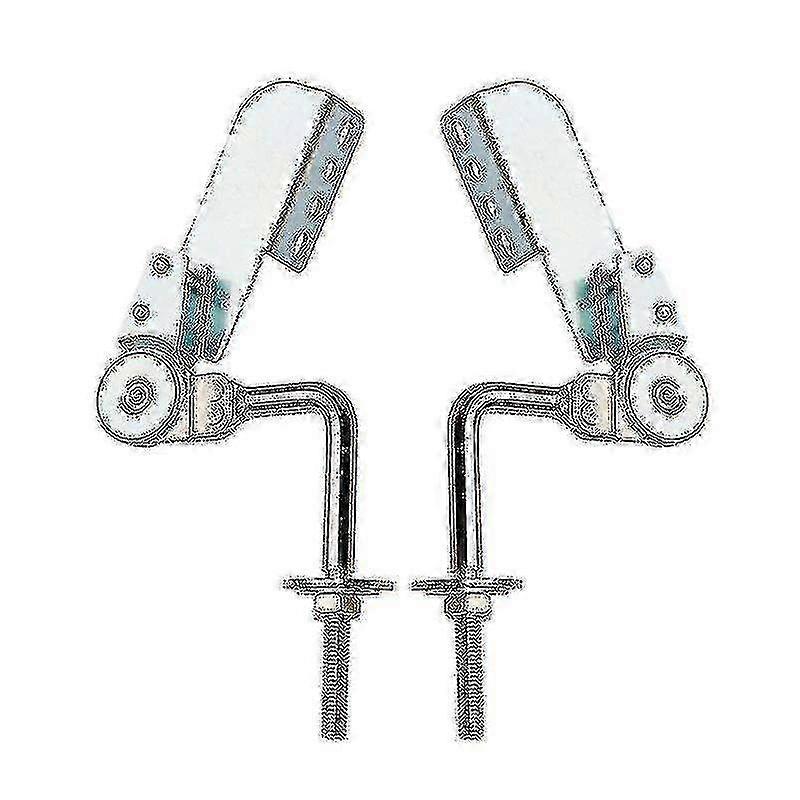 2pcs Adjustable Sofa Headrest Hinge with Ratchet Mechanism for Multifunctional Height and Angle Adjustment up to 90 Degrees