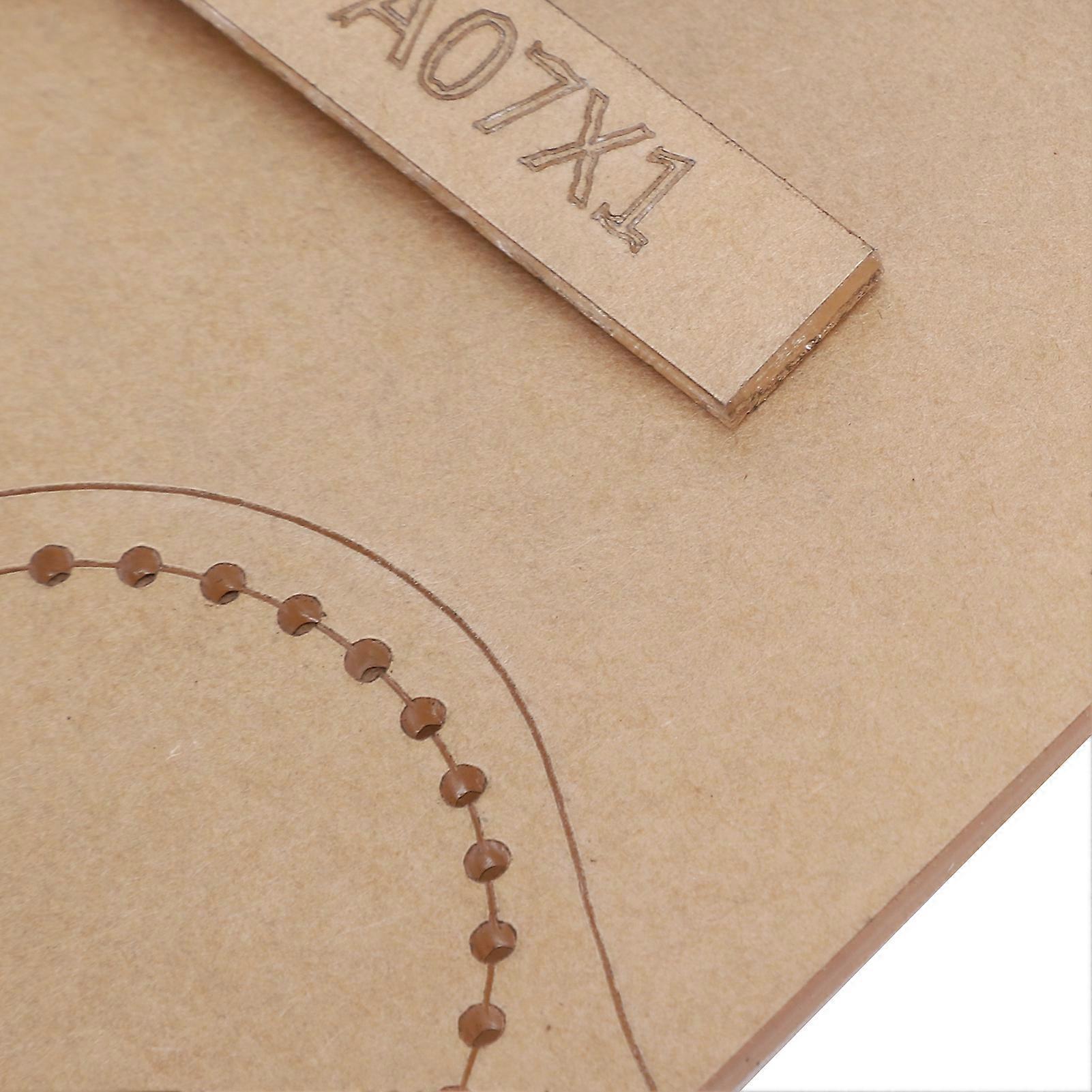 Acrylic Template Leather Craft Pattern Mold for Single Shoulder Bag Making Accessories DIY Supply