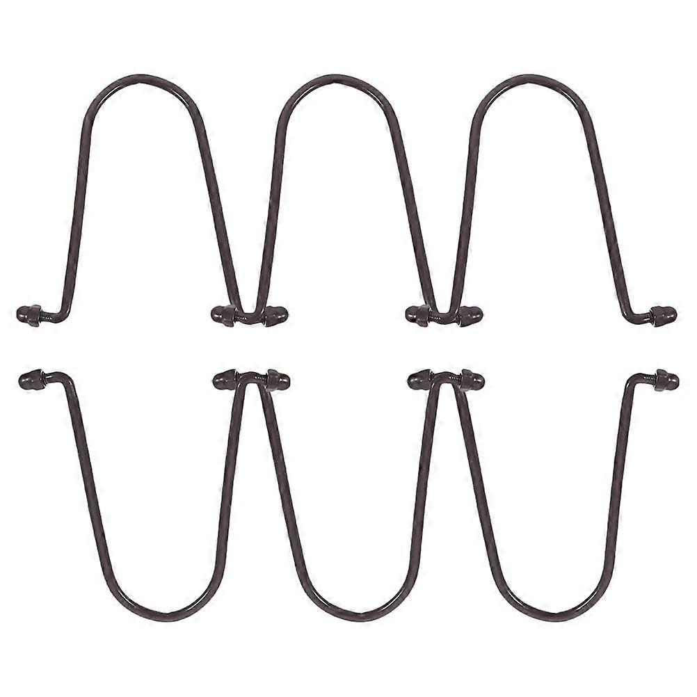 6pcs Gutter Hooks for Rain Chains, Multi Functional Outdoor Clips for Bird Feeders, Lanterns, and Planters, Lightweight and Durable Gutter