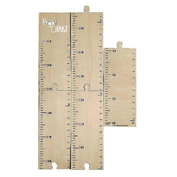 Height measuring ruler viscose height ruler wooden height ruler growth chart (36.00X13.50X0.30CM, as shown in the picture)
