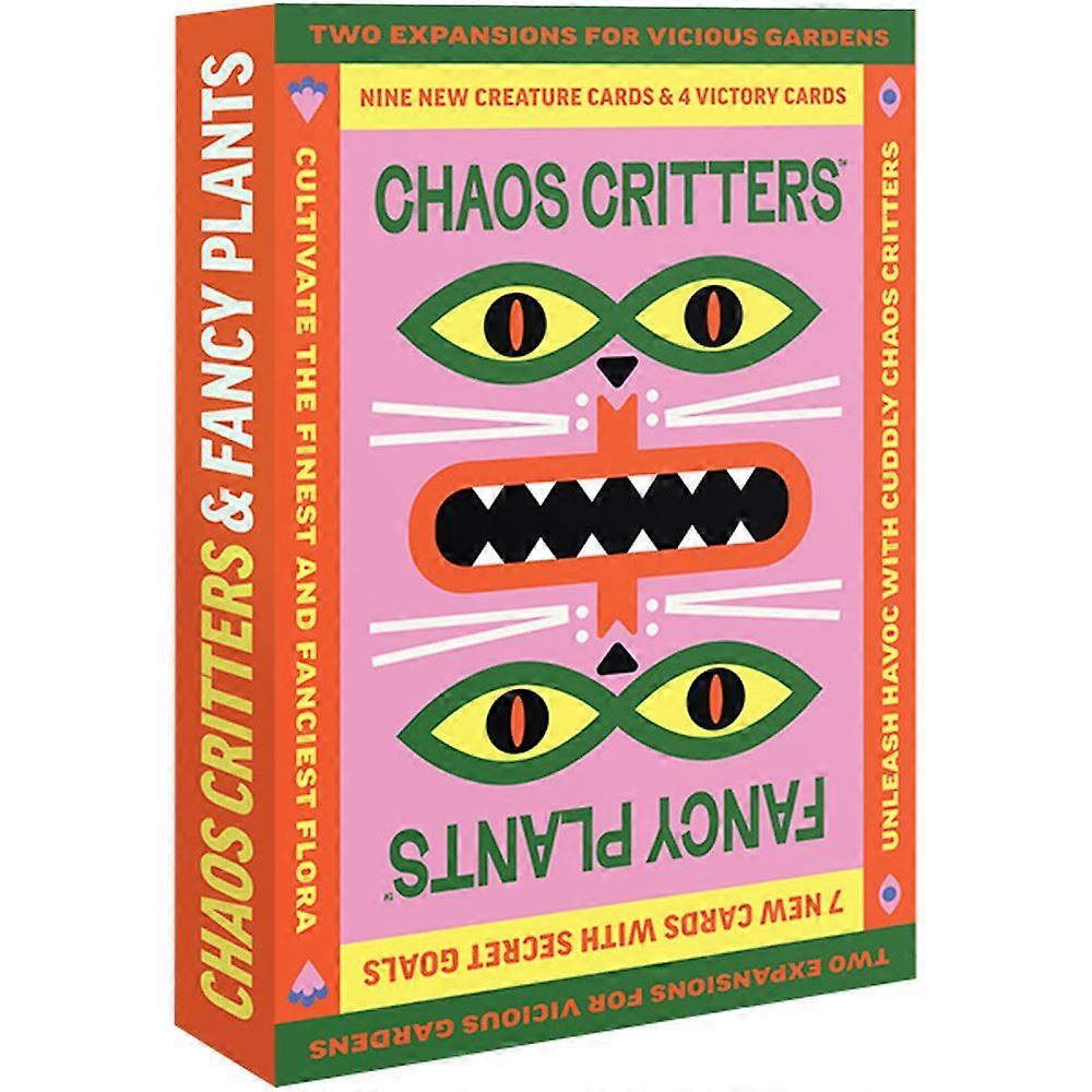 Vicious Gardens Chaos Critters & Fancy Plants Expansion Pack For Board Game