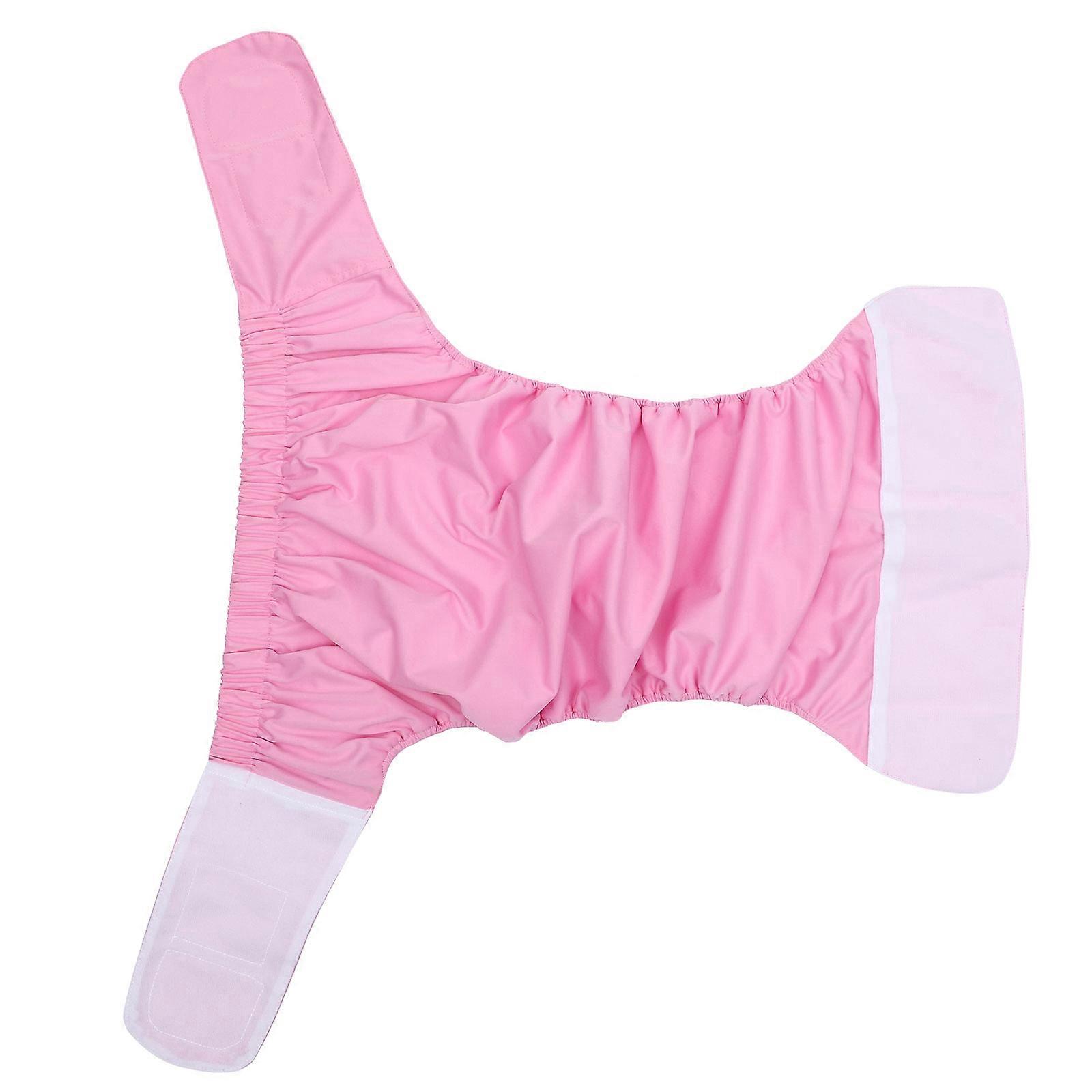 Reusable Nappy For Elderly People In Bedding Protection 33x35cm Soft Padding Prevent Leakage 1Set