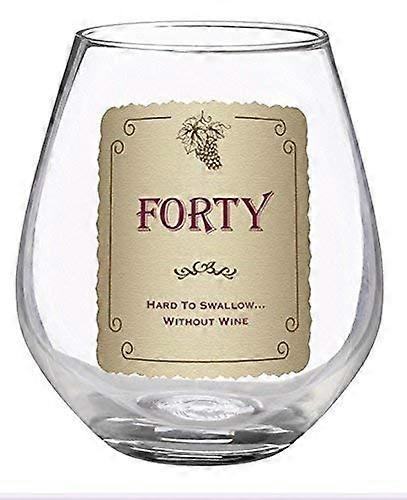 Grasslands Forty Stemless Wine Glass