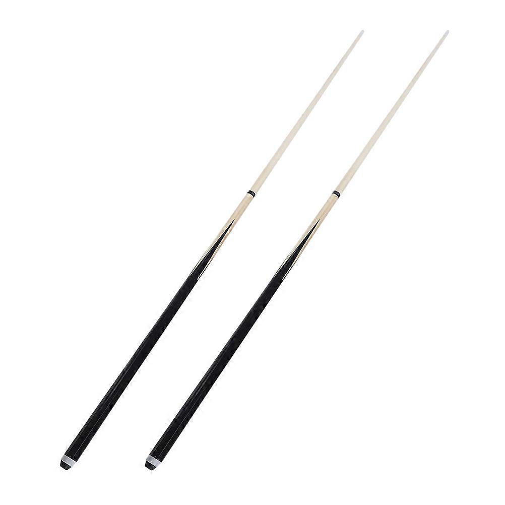 2pcs Durable Maple Wood Billiard Cue Rods for Practice – Easy to Use and Transport, Enhanced Game Performance for Beginners and Professionals