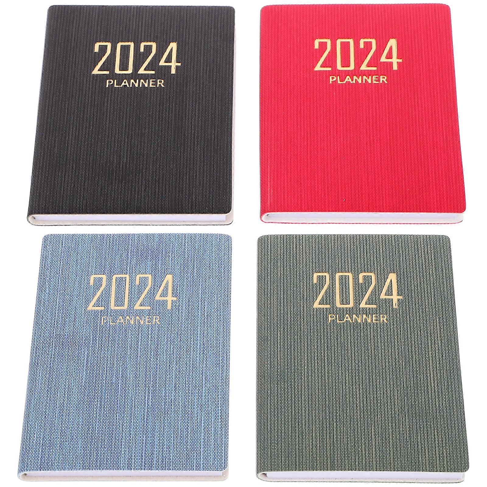 Soft Cover Notebooks Set for Office, Business, Study Notes, Planning, and Scrapbooking   4PCS