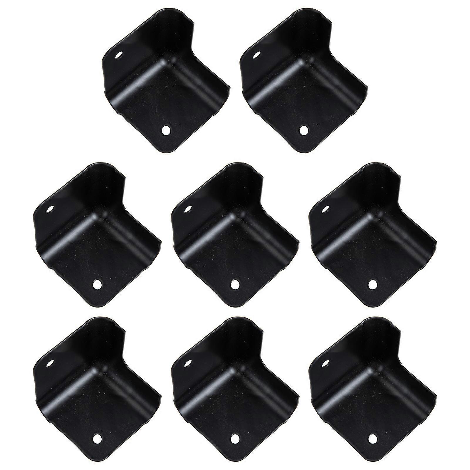 Black Iron Speaker Corner Protector with Fine Workmanship and Durability for Protection