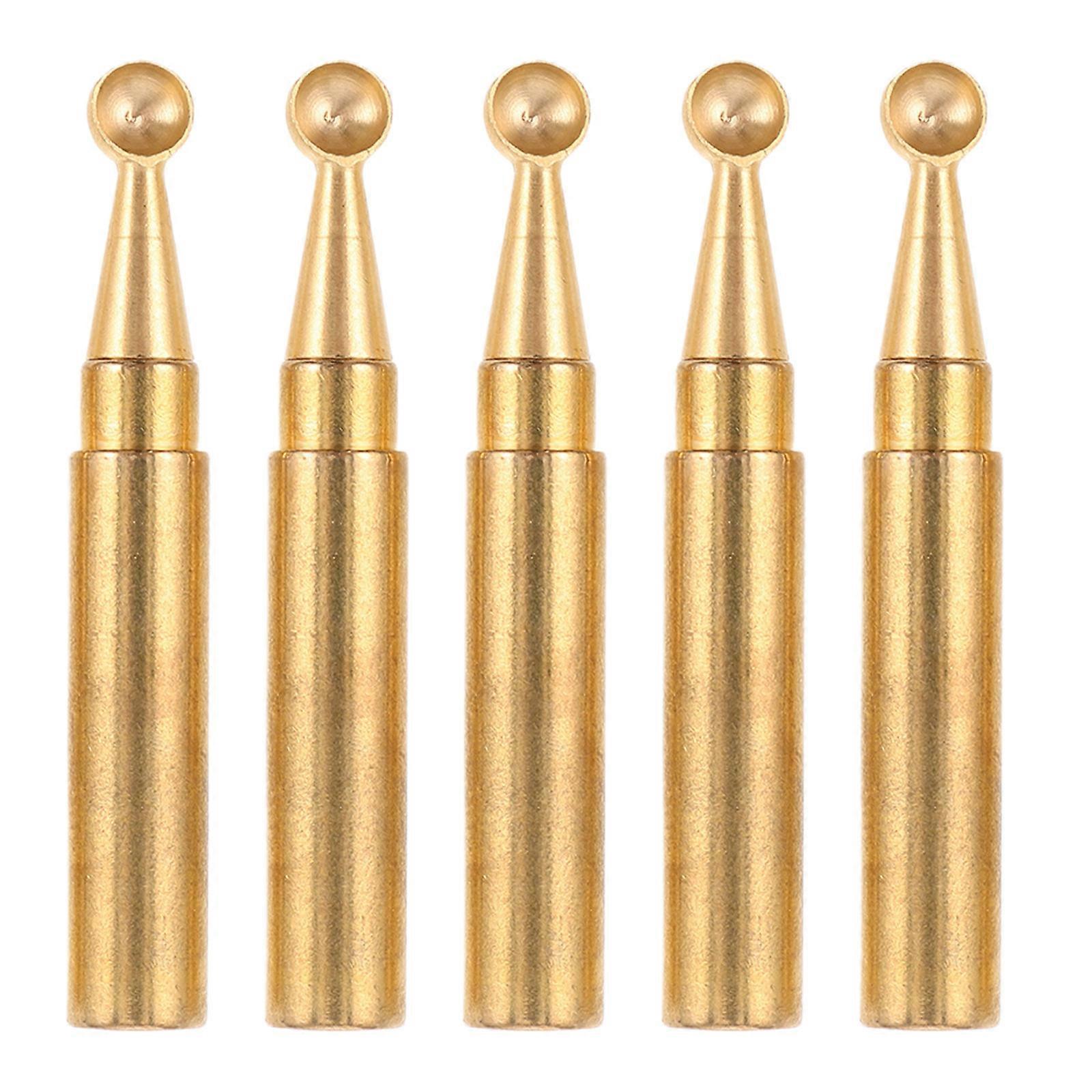Soldering Pen Tip Replacement 5Sets Metal Multi Color for Welding with Precision Temperature Control