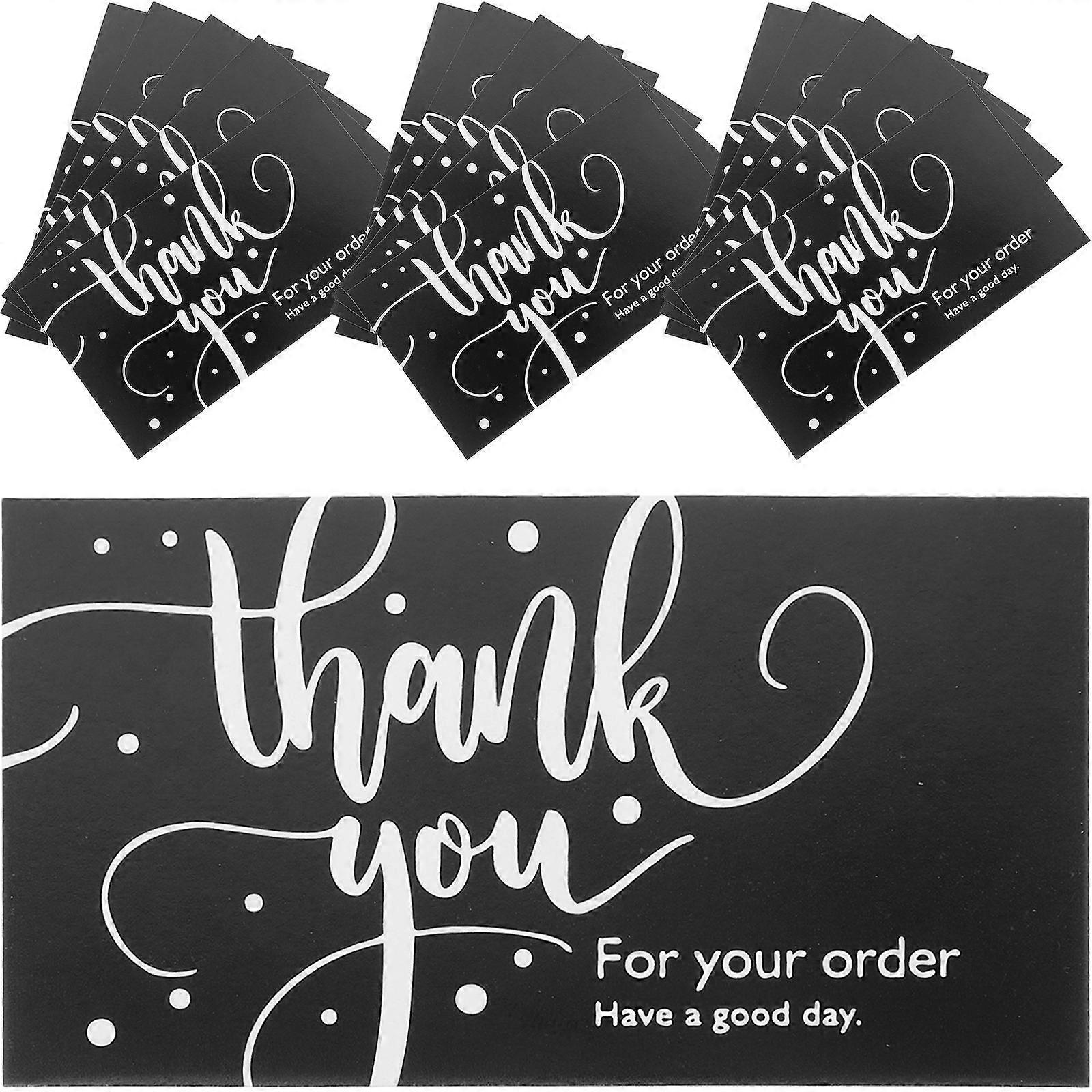 100Pcs Thank You Themed Sealing Stickers For Gift Sealing And Decoration Multi Rectangular Design For Business Use DIY Projects