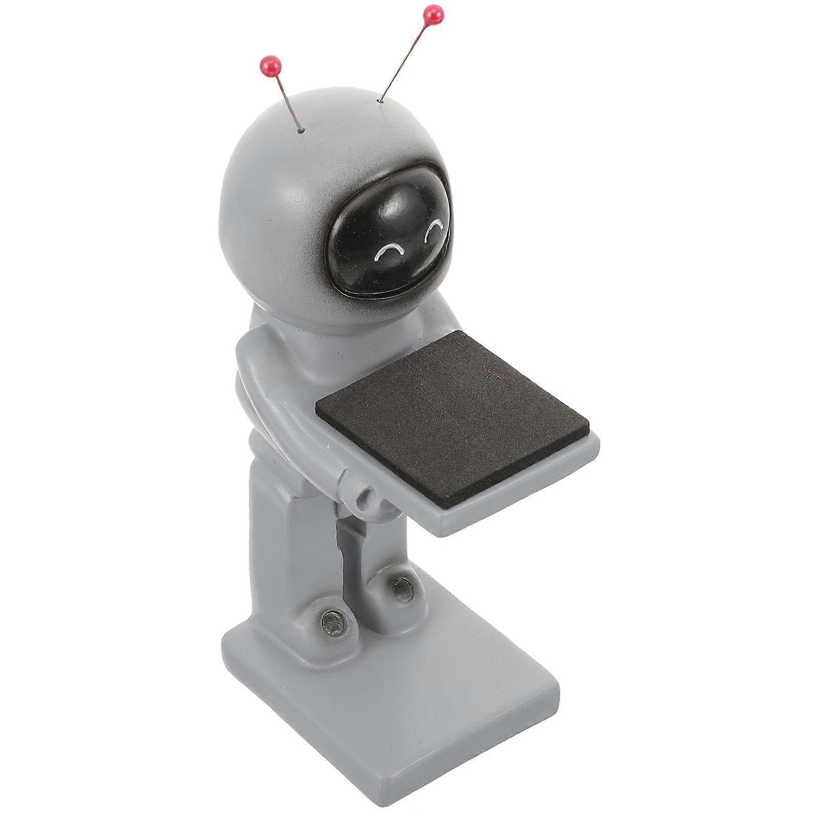 Sturdy Resin Watch Stand for Storage with Decorative Effect Grey Fits Home Use 4.7 Inches