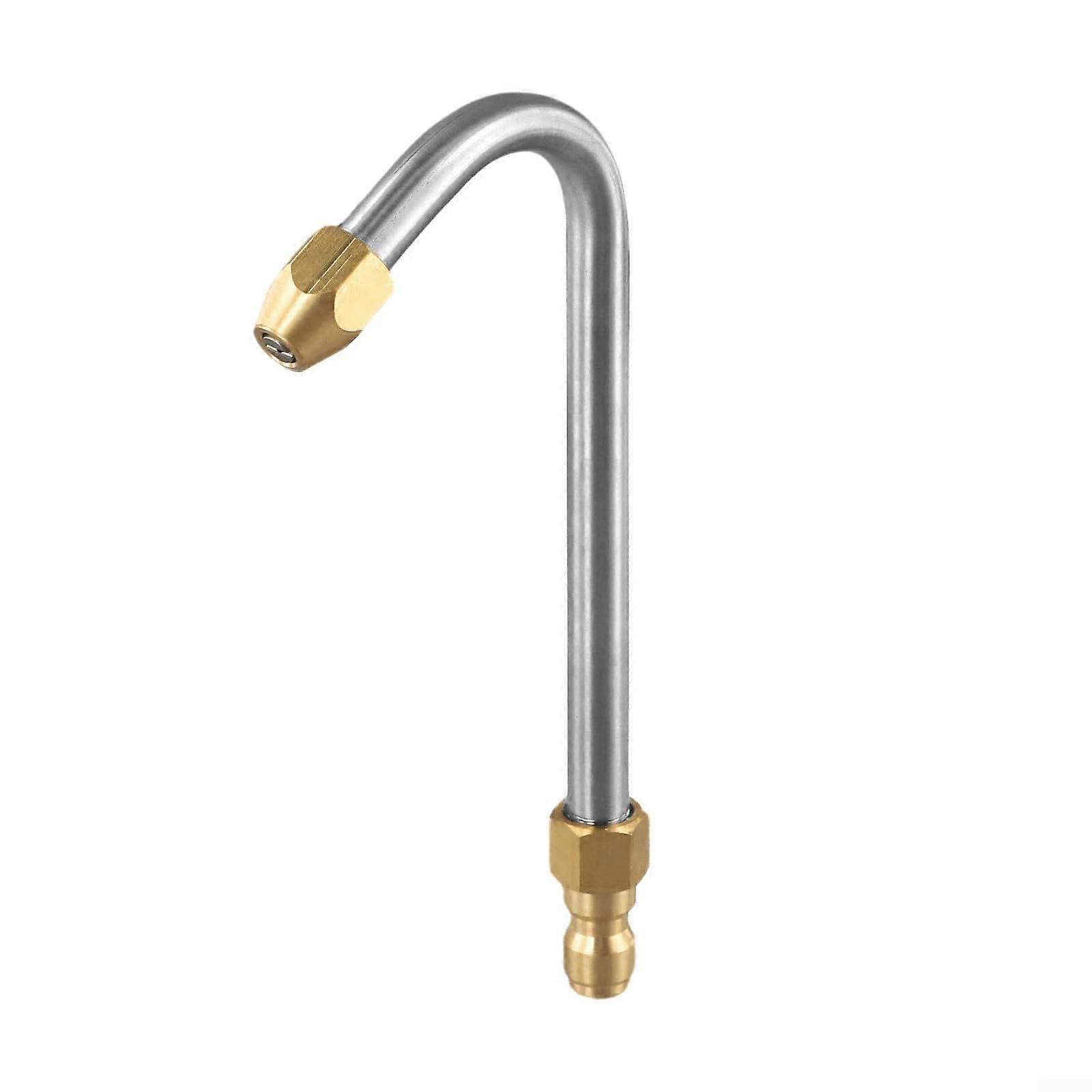 High Pressure Cleaner Extension Wand with U-Shaped Angle Nozzle, Adjustable 30-90 Degrees, Compatible with Most Models