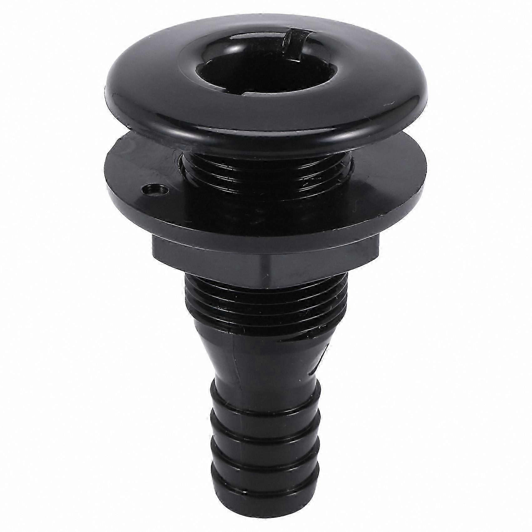 3/4 Inch Plastic Hose Thru-Hull Fitting for Marine Boats and Yachts