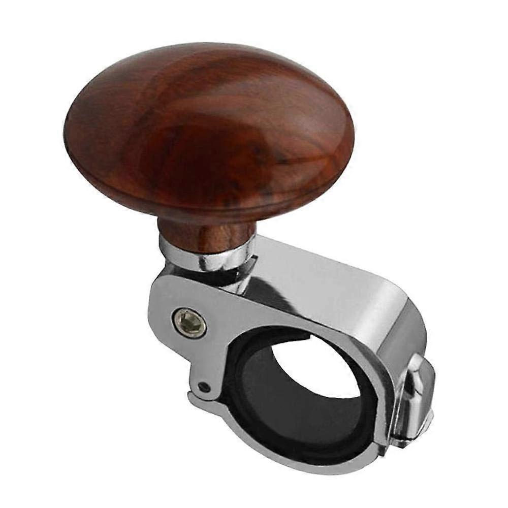 Steering Wheel Handle Car Styling Platinum Power Handle Spinner(Brown)