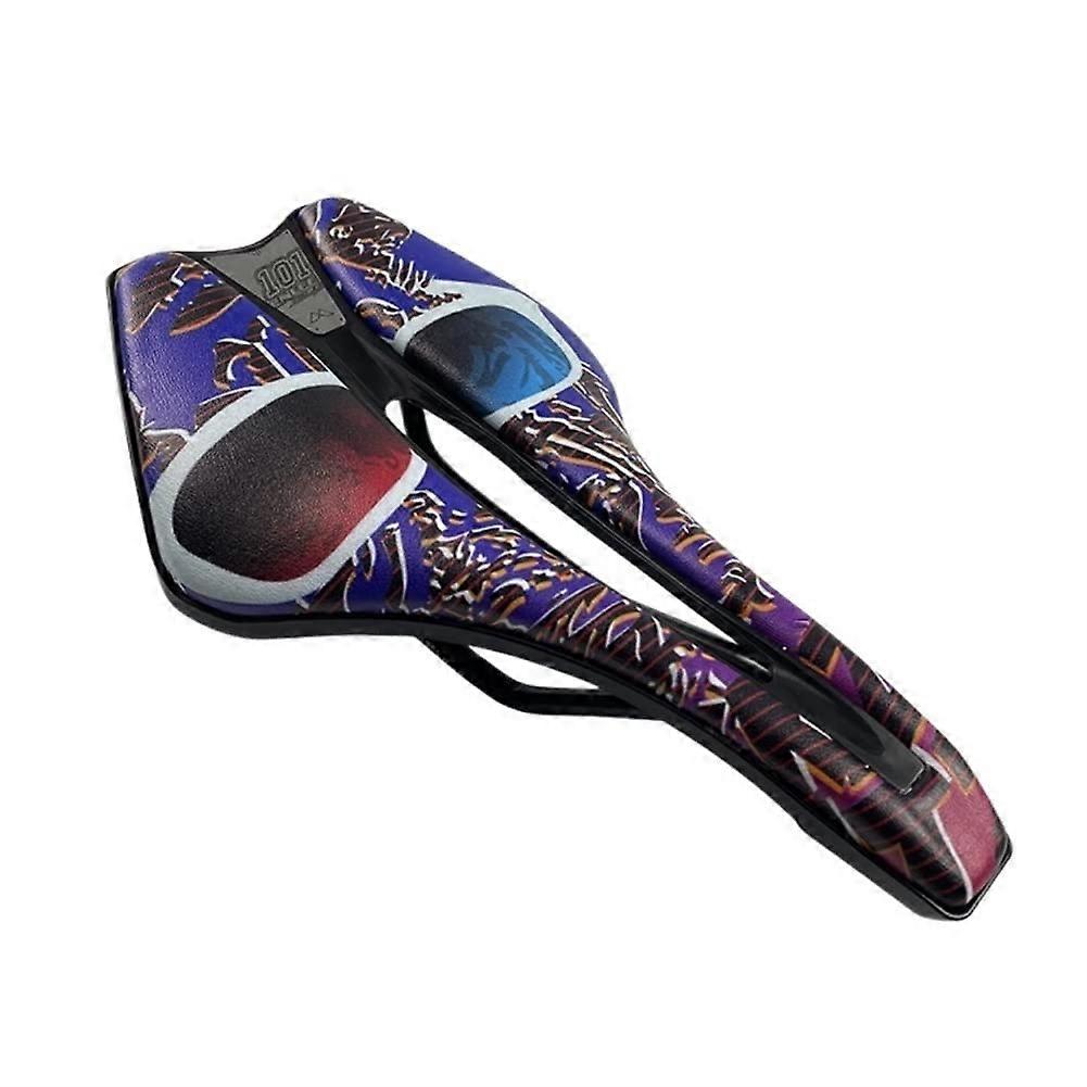 Bike Seat Ultralight Racing Saddle 230g Hollow Ergonomic Design for MTB Road Bike Style D Compatible with Various Bicycles