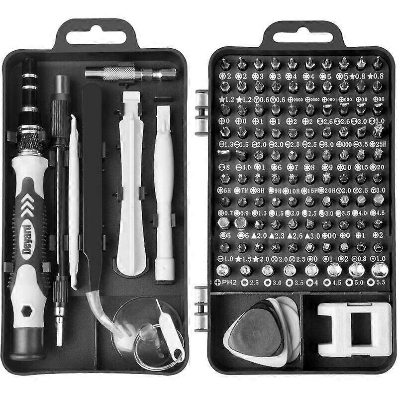 115-in-1 Precision Screwdriver Kit for Repairing iPhone, PC, MacBook, Xbox and Other Devices, with Convenient Storage Case